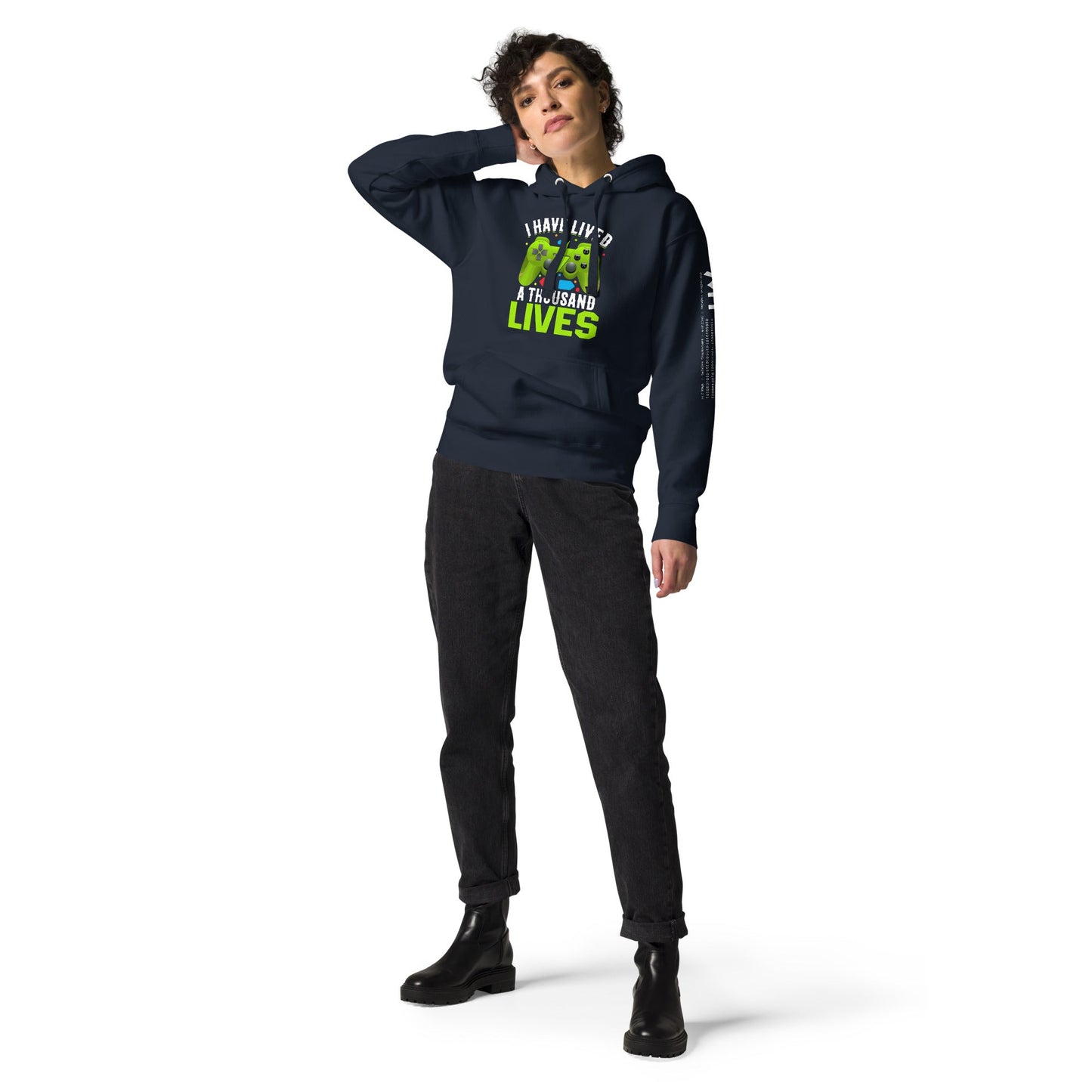 I have lived a thousand lives Unisex Hoodie by DarkByteGear
