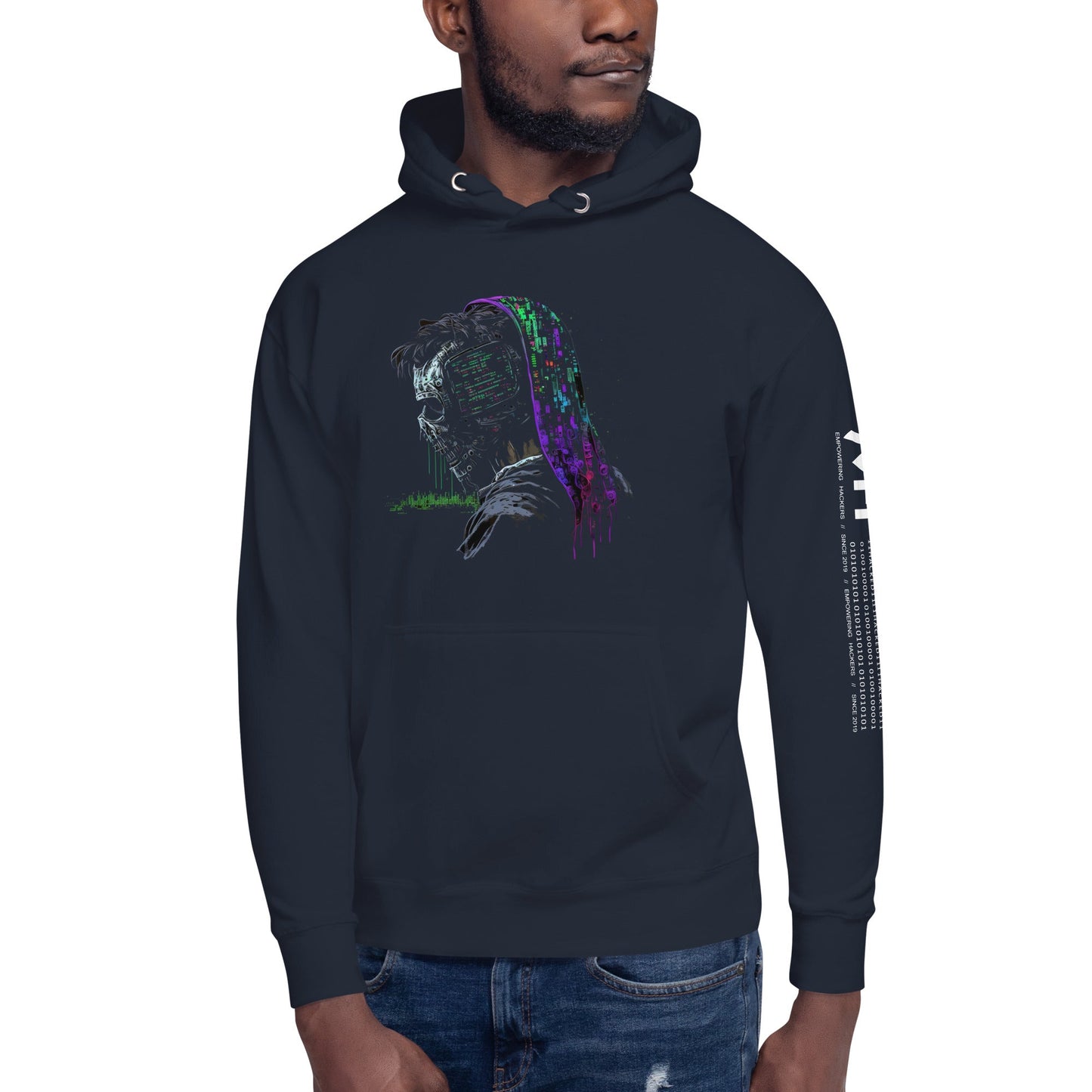 Cyberware Assassin V57 Unisex Hoodie by DarkByteGear