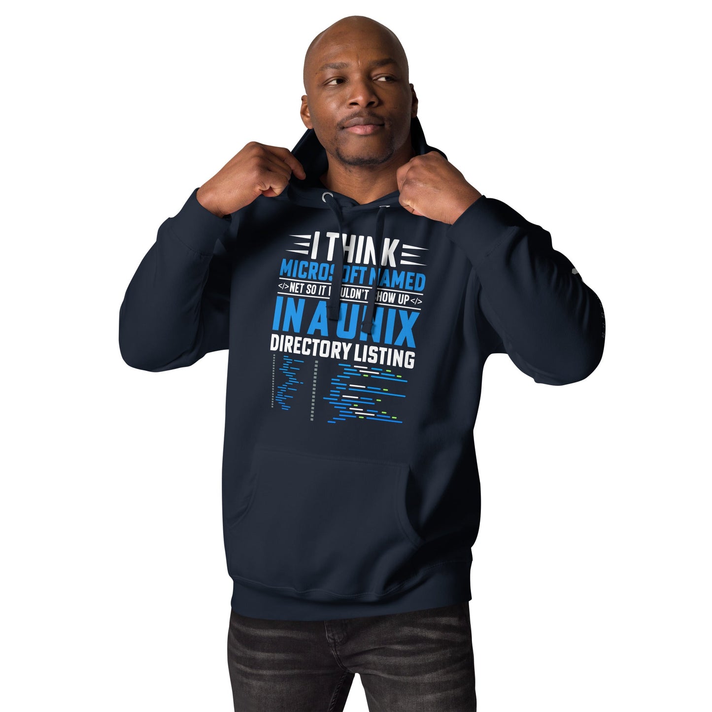I think Microsoft named Net - Unisex Hoodie by DarkByteGear