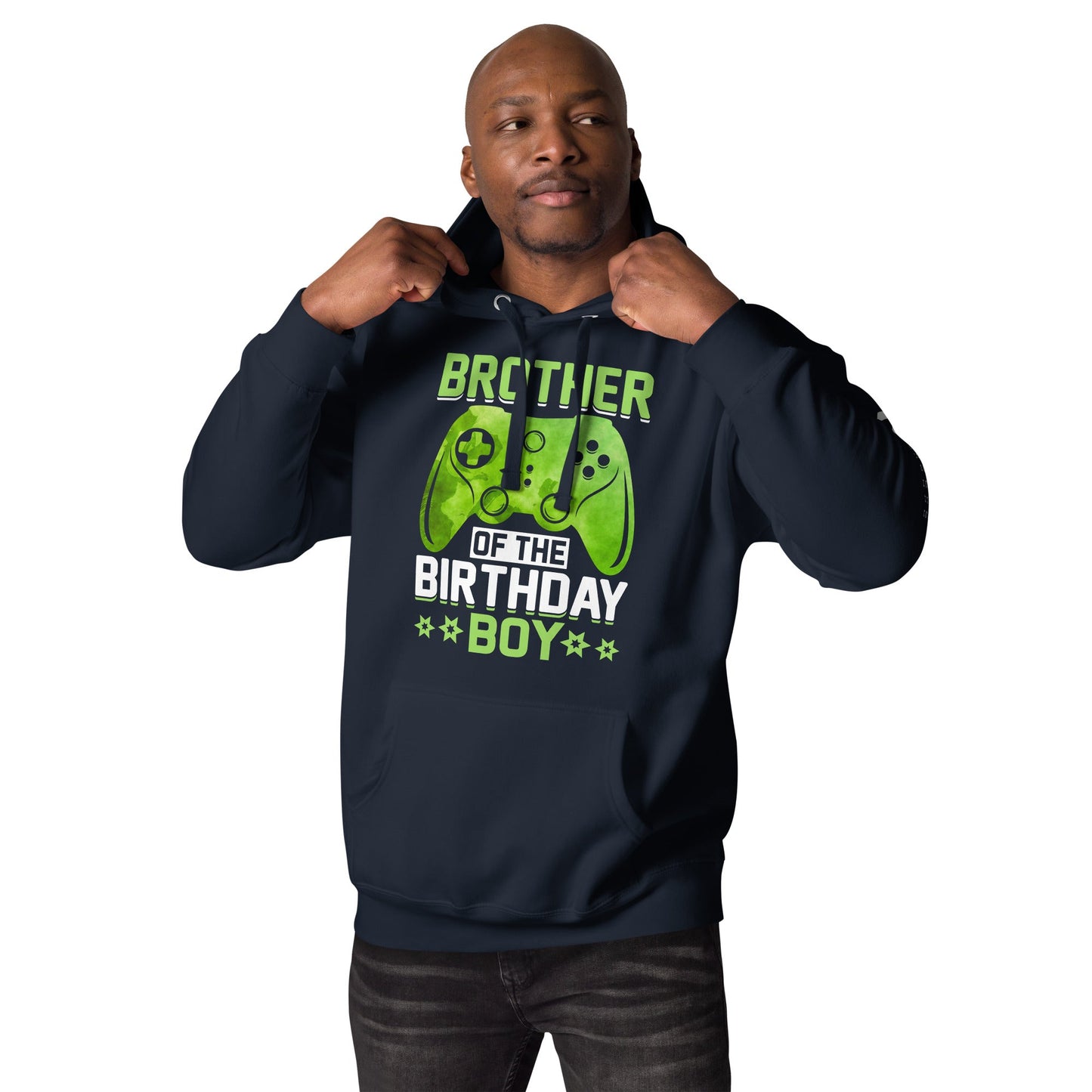 Brother of the Birthday Boy Unisex Hoodie by DarkByteGear
