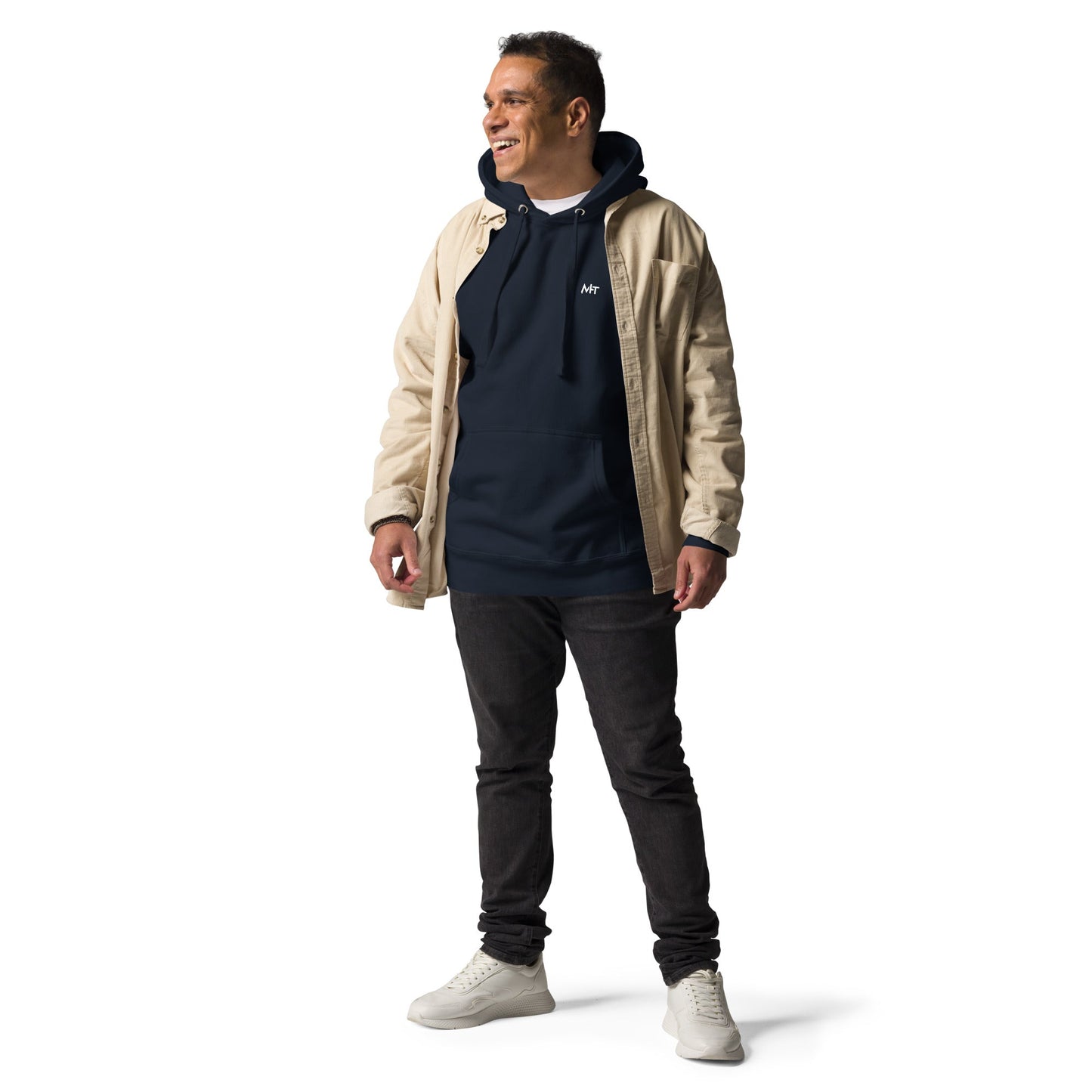 0-day hunter V6 - Unisex Hoodie ( Back Print ) by DarkByteGear