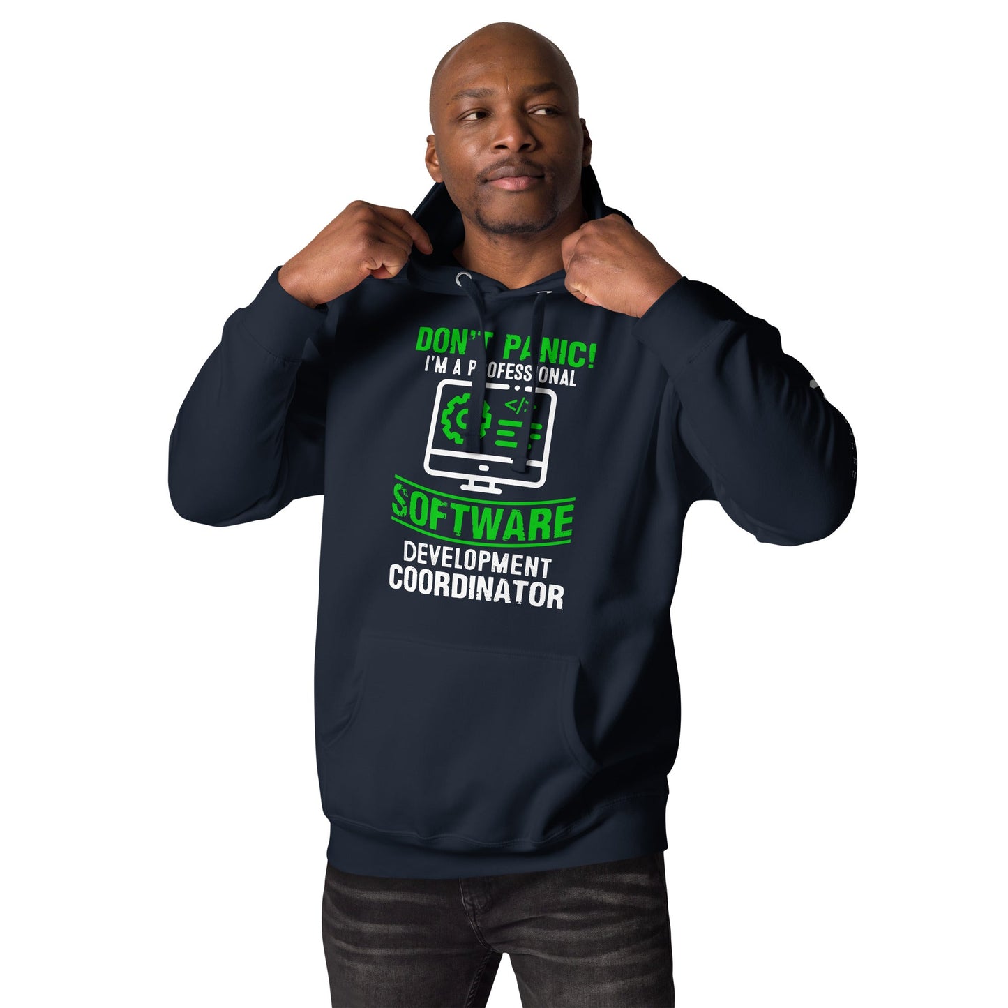Don't Panic, I am a Professional - Unisex Hoodie by DarkByteGear
