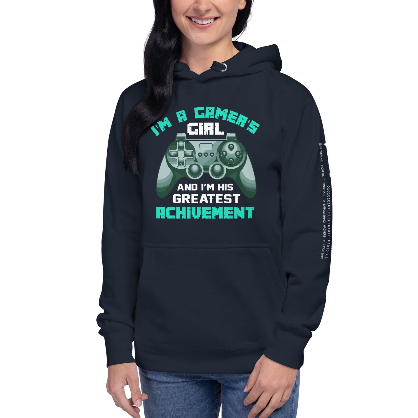 I am a Gamer's Girl - Unisex Hoodie by DarkByteGear