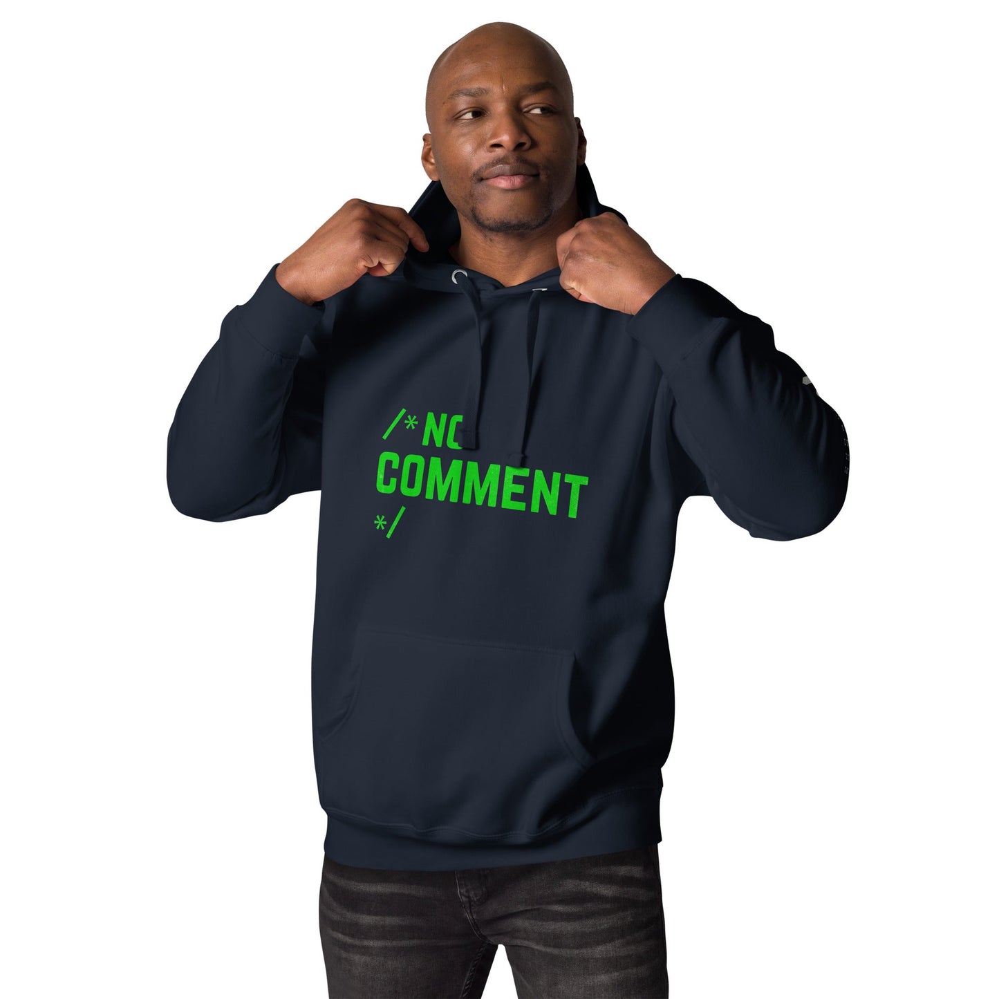 /*No Comment*/ Unisex Hoodie by DarkByteGear