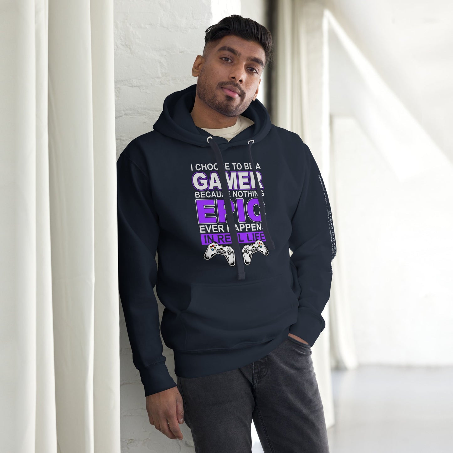 Gamer Epic in Real Life - Unisex Hoodie by DarkByteGear