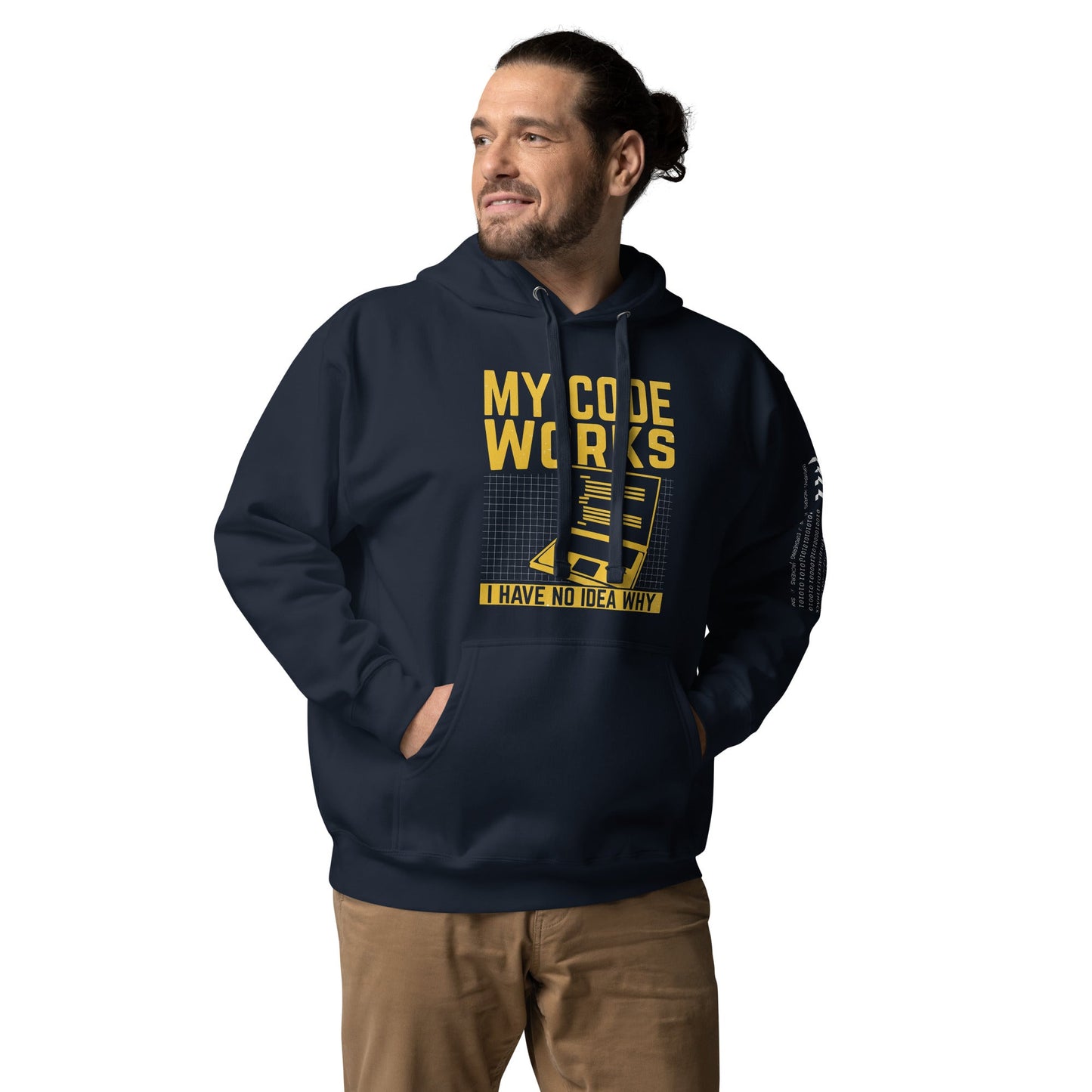 My Code works, I have no Idea why - Unisex Hoodie by DarkByteGear
