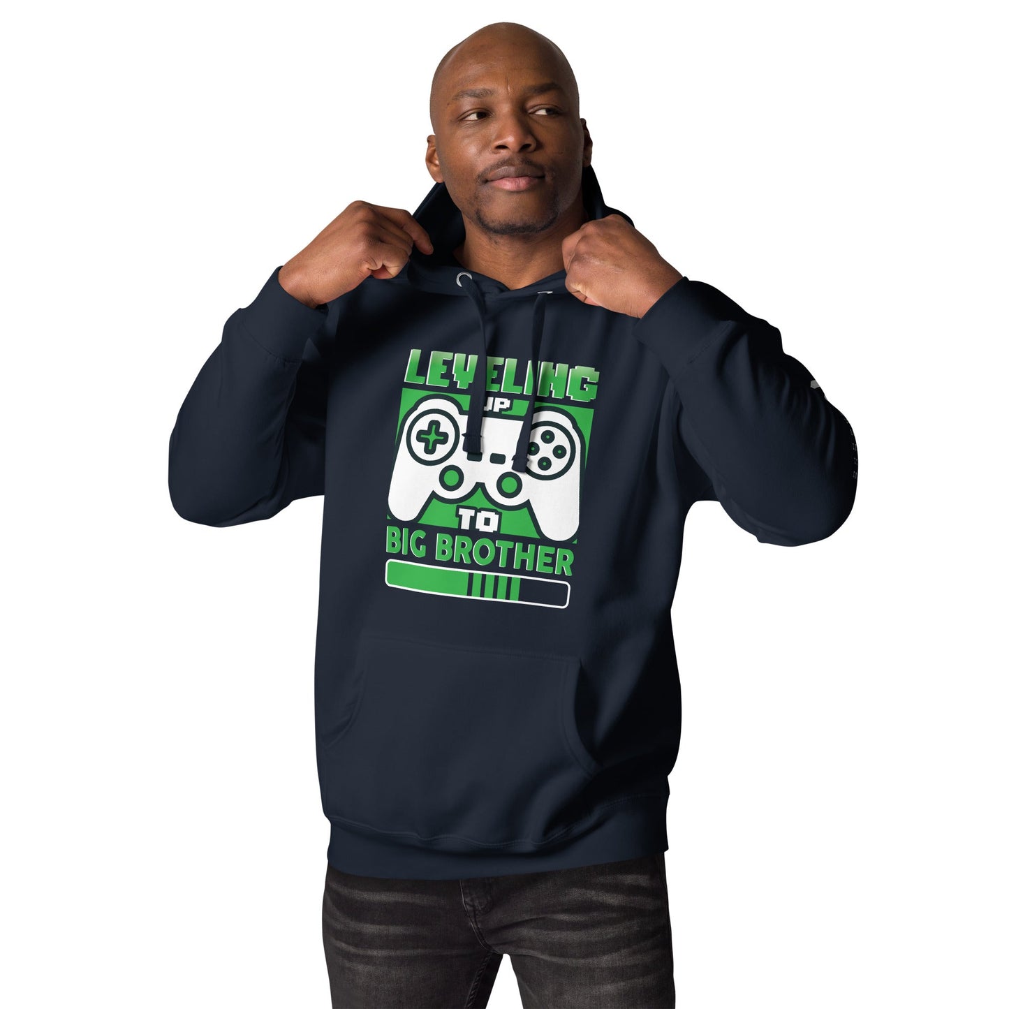 Levelling Up to Big Brother - Unisex Hoodie by DarkByteGear
