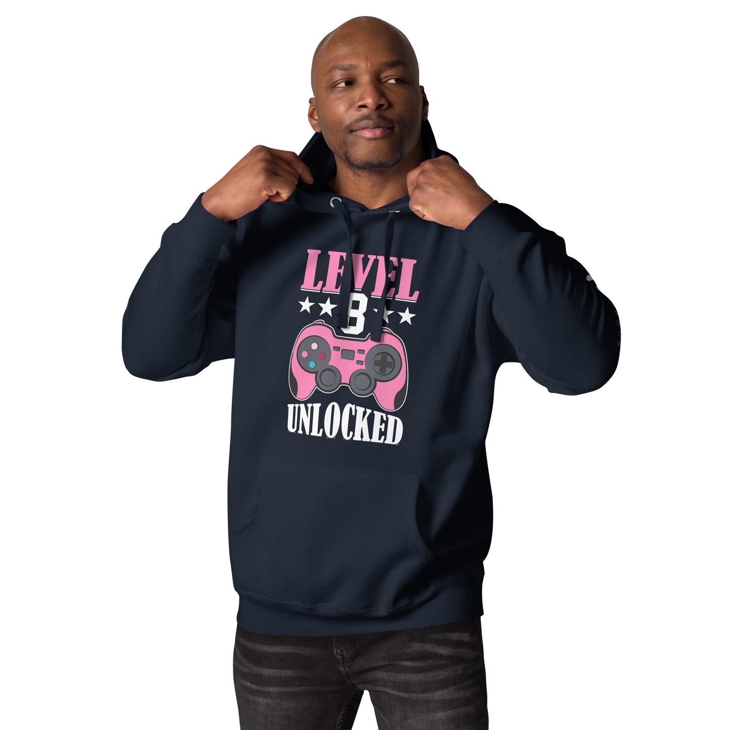Level 8 Unlocked Unisex - Hoodie by DarkByteGear