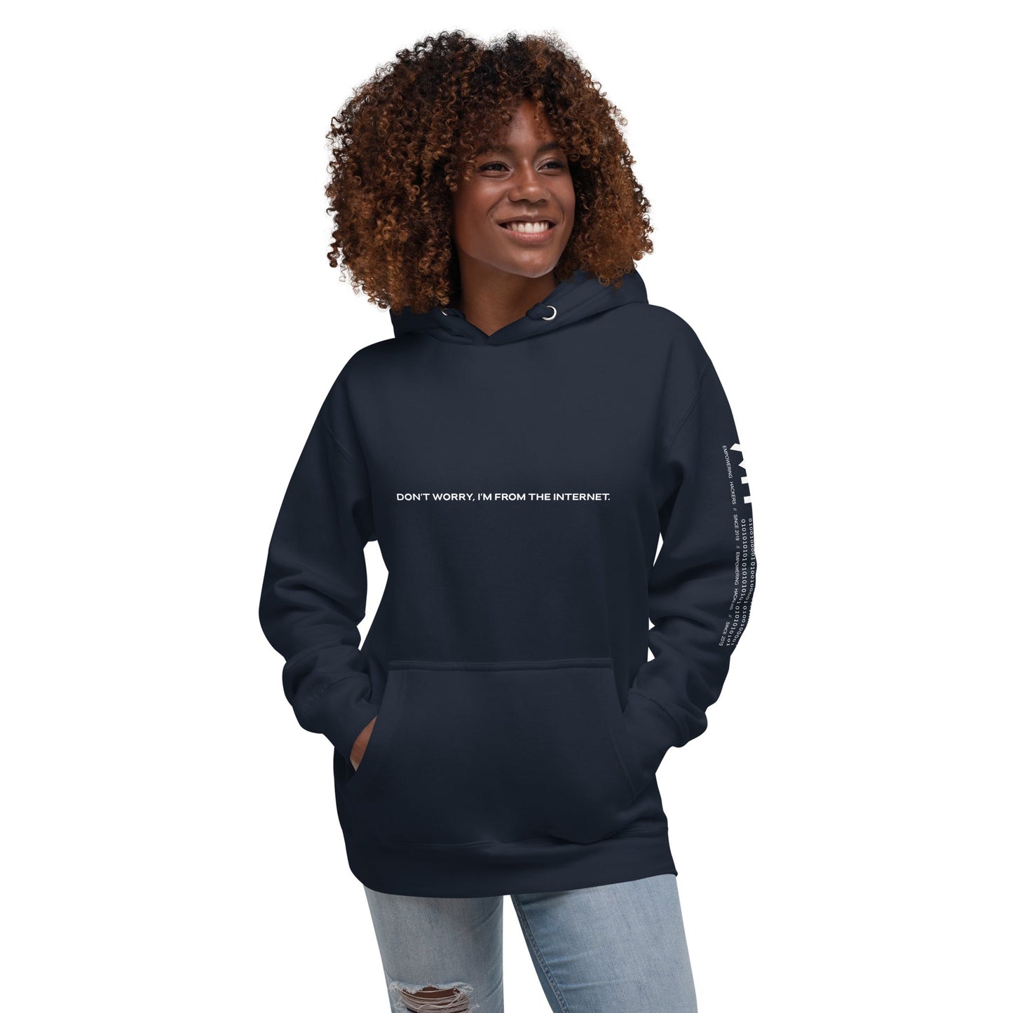 Don't worry I am from the Internet V1 - Unisex Hoodie by DarkByteGear