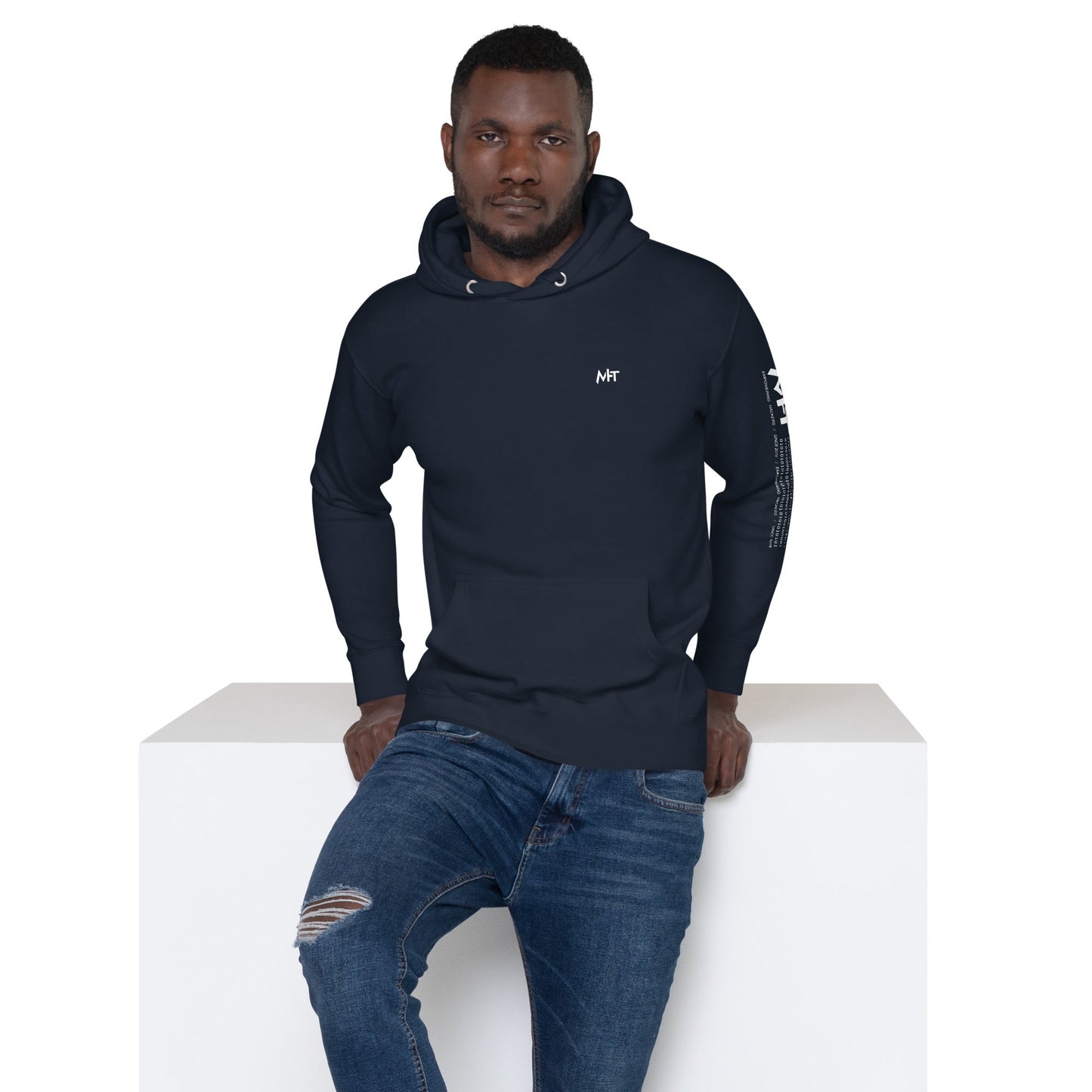 1000 A Day Keeps the Shit Job Away - Unisex Hoodie ( Back Print ) by DarkByteGear