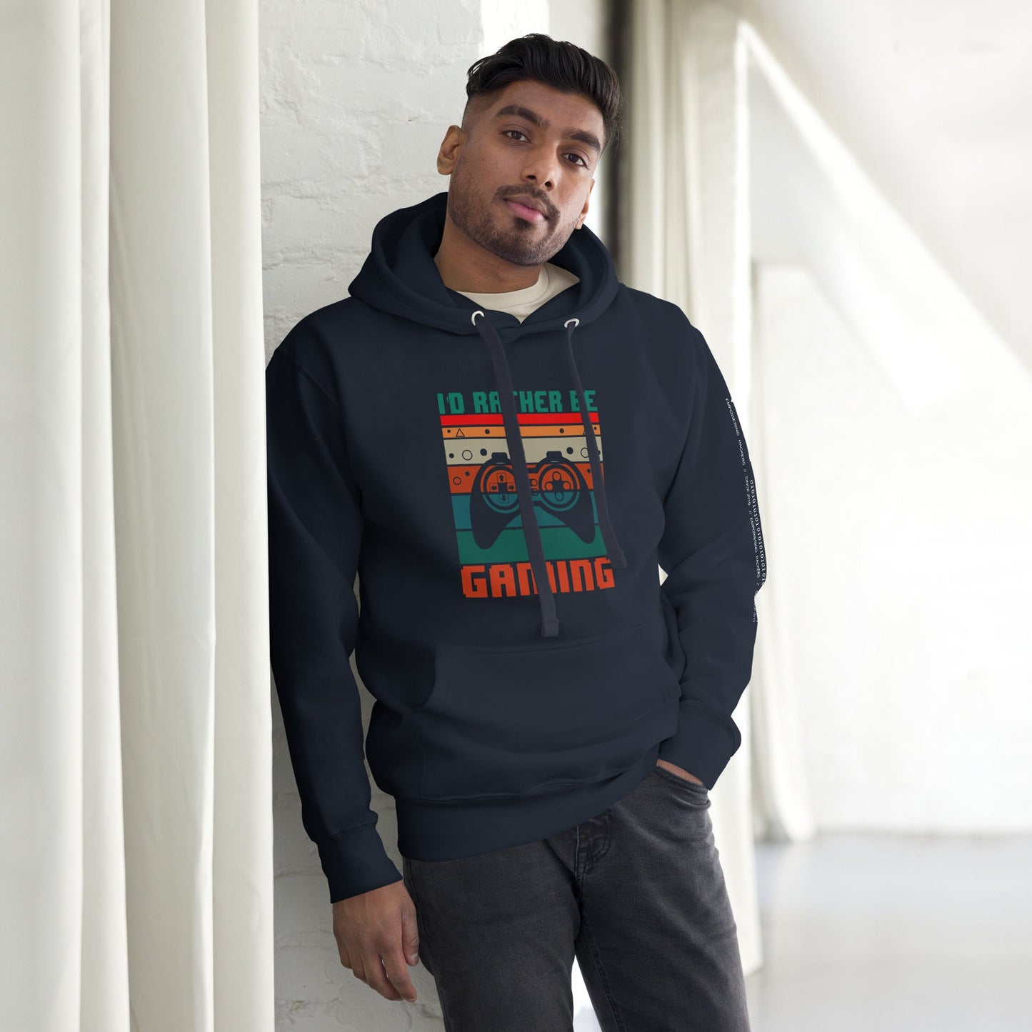 I'd rather be Gaming - Unisex Hoodie by DarkByteGear
