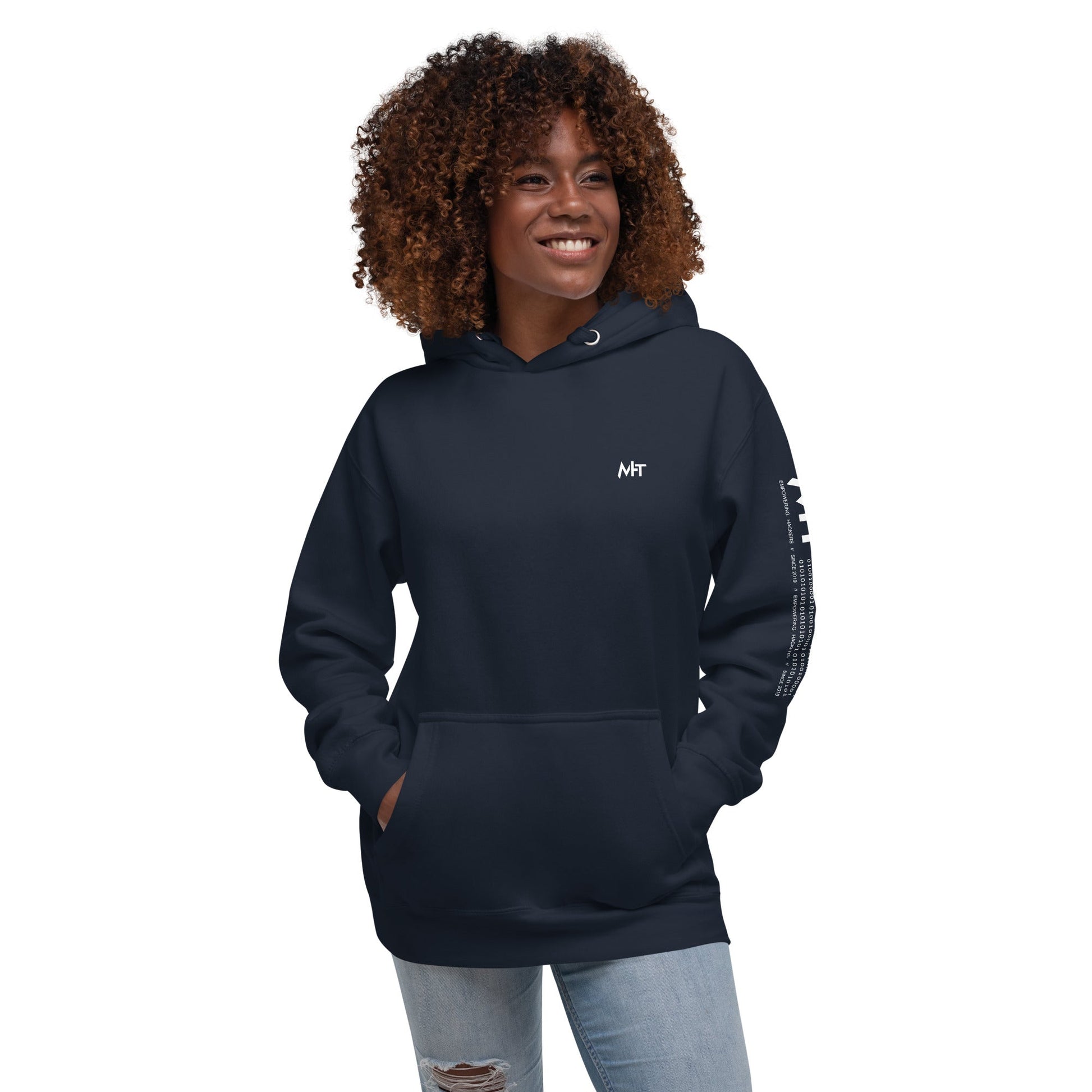 Your Password was Weak, So I Renamed Your Dog - Unisex Hoodie ( Back Print ) by DarkByteGear