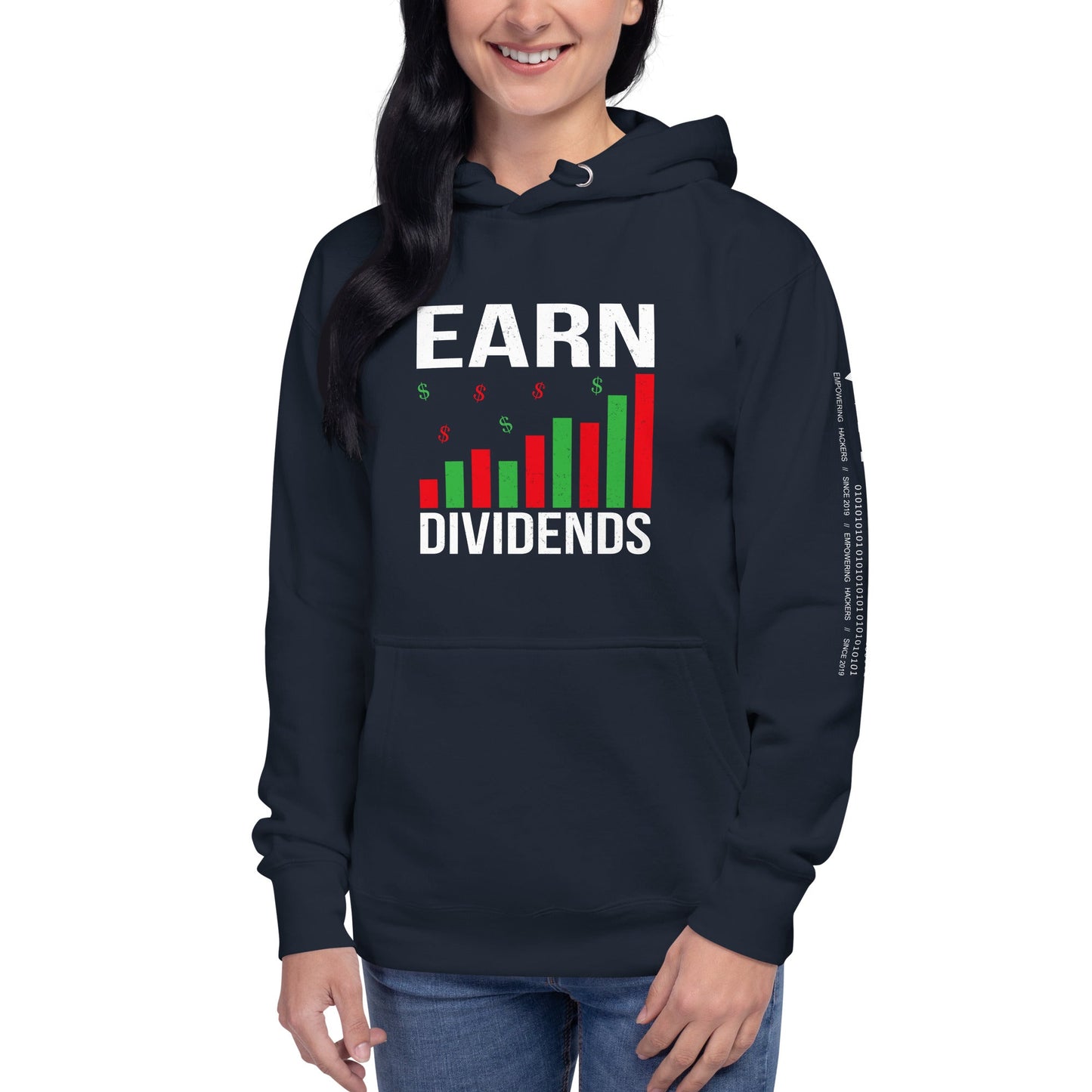 Earn Dividends - Unisex Hoodie by DarkByteGear