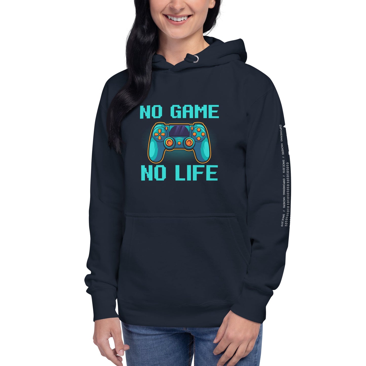No Game; No Life - Unisex Hoodie by DarkByteGear