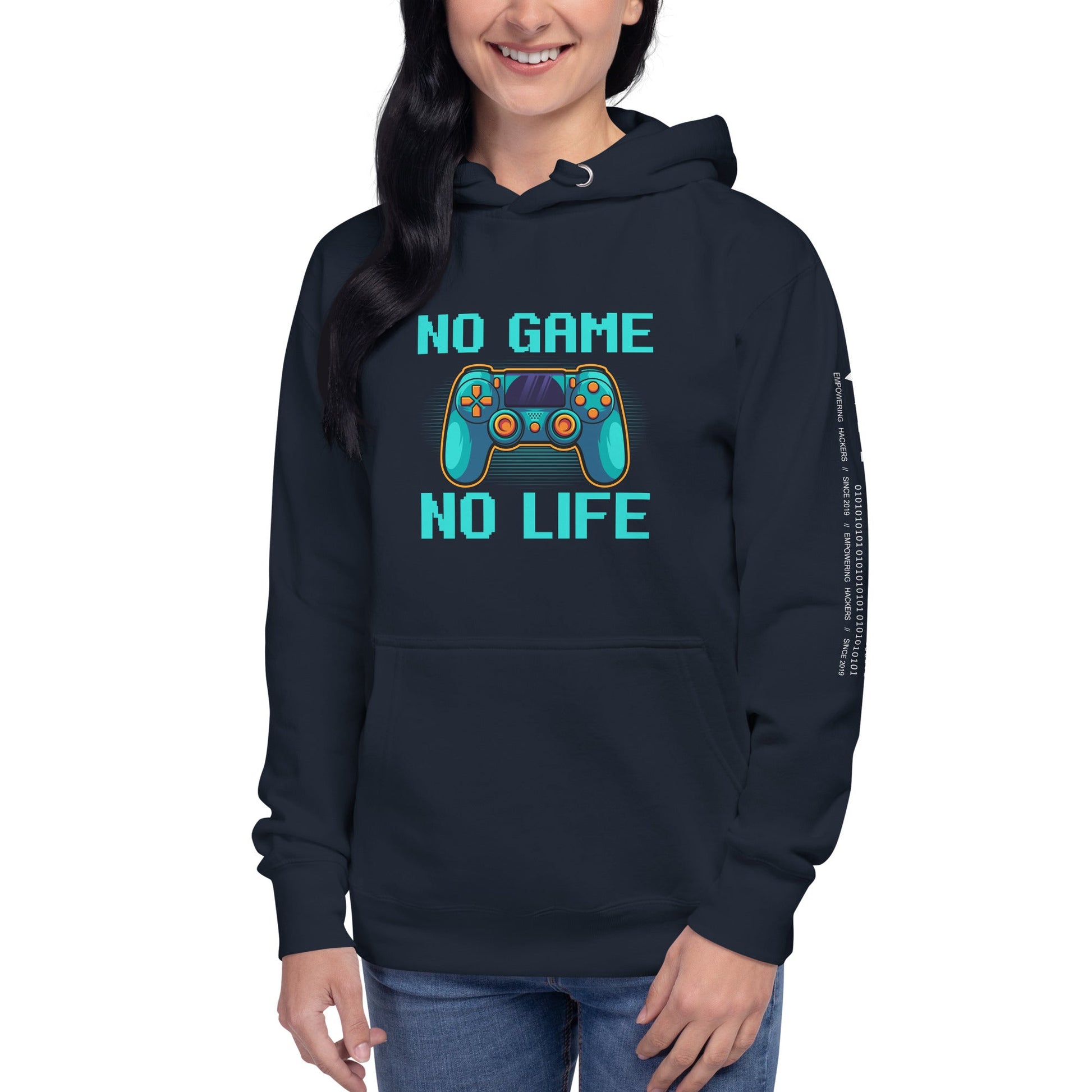 No Game; No Life - Unisex Hoodie by DarkByteGear