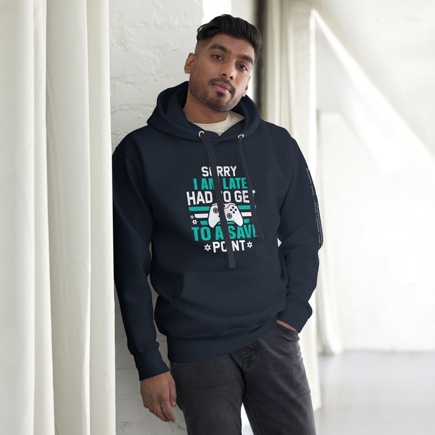 Sorry I am late, I Have to Get to a Save Point ( RK ) - Unisex Hoodie by DarkByteGear