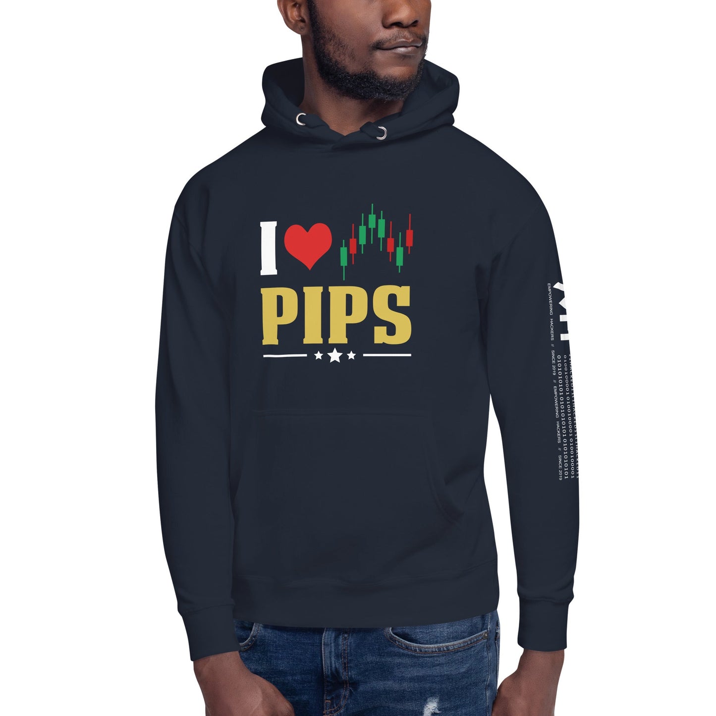I Love Pips ( MAHFUZ ) - Unisex Hoodie by DarkByteGear