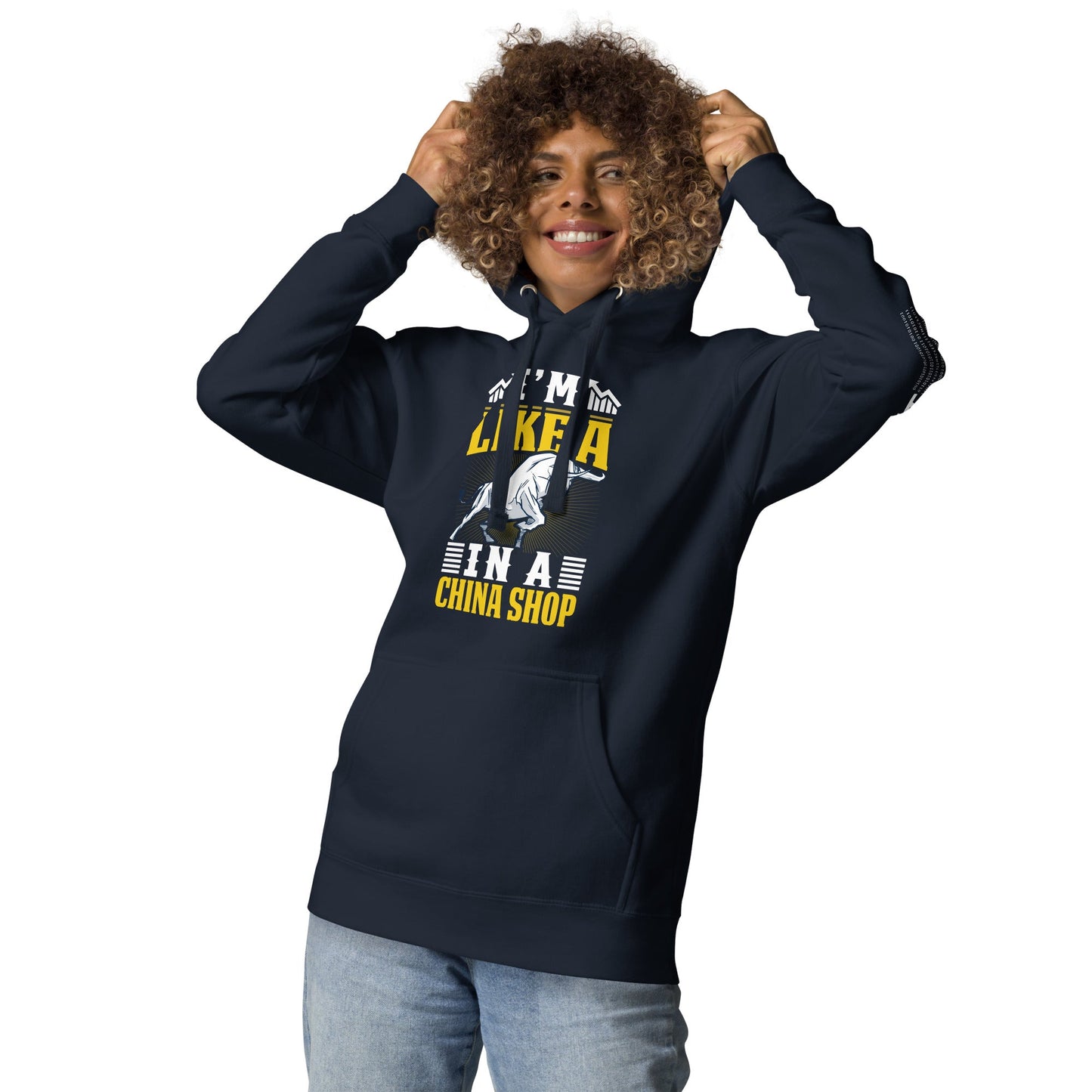 I'm like in a Bull in a China Shop Shagor - Unisex Hoodie by DarkByteGear
