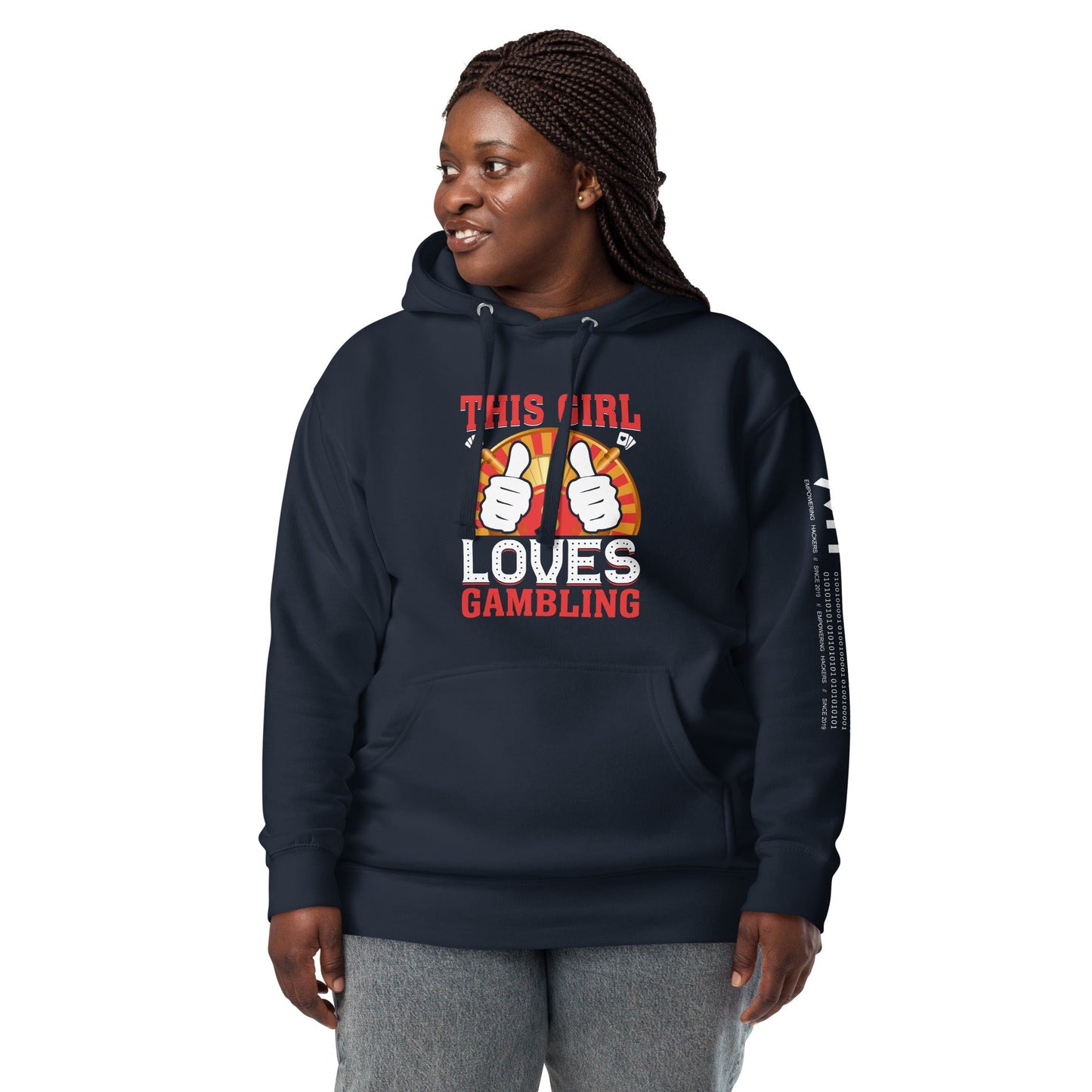 This Girl Loves Gambling - Unisex Hoodie by DarkByteGear