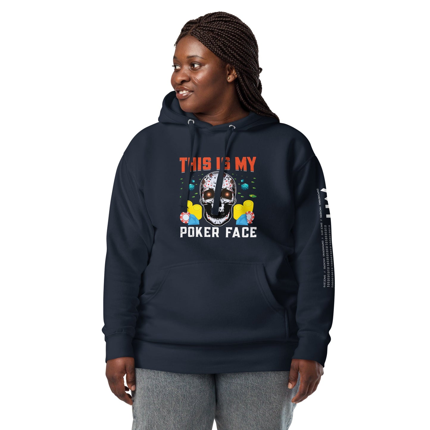 This is My Poker Face - Unisex Hoodie by DarkByteGear