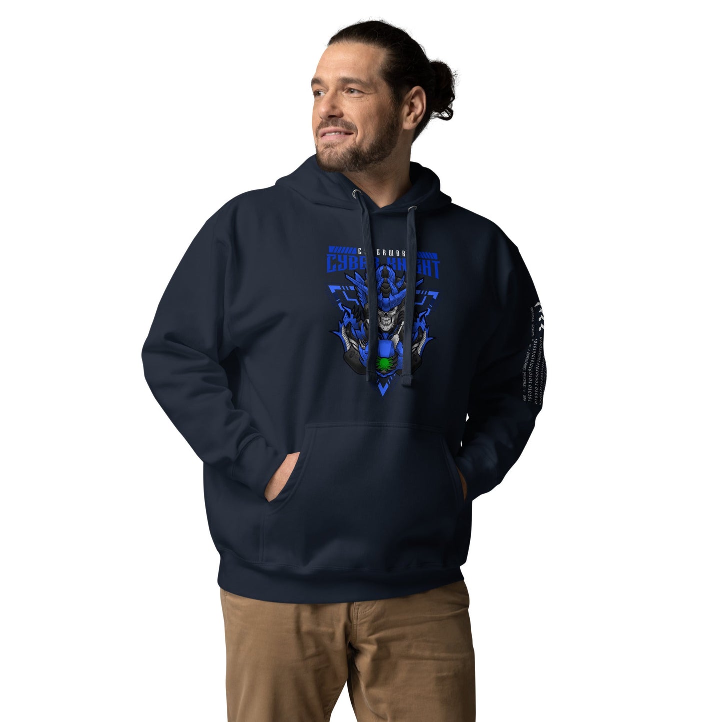CyberWare Cyber knight - Unisex Hoodie by DarkByteGear