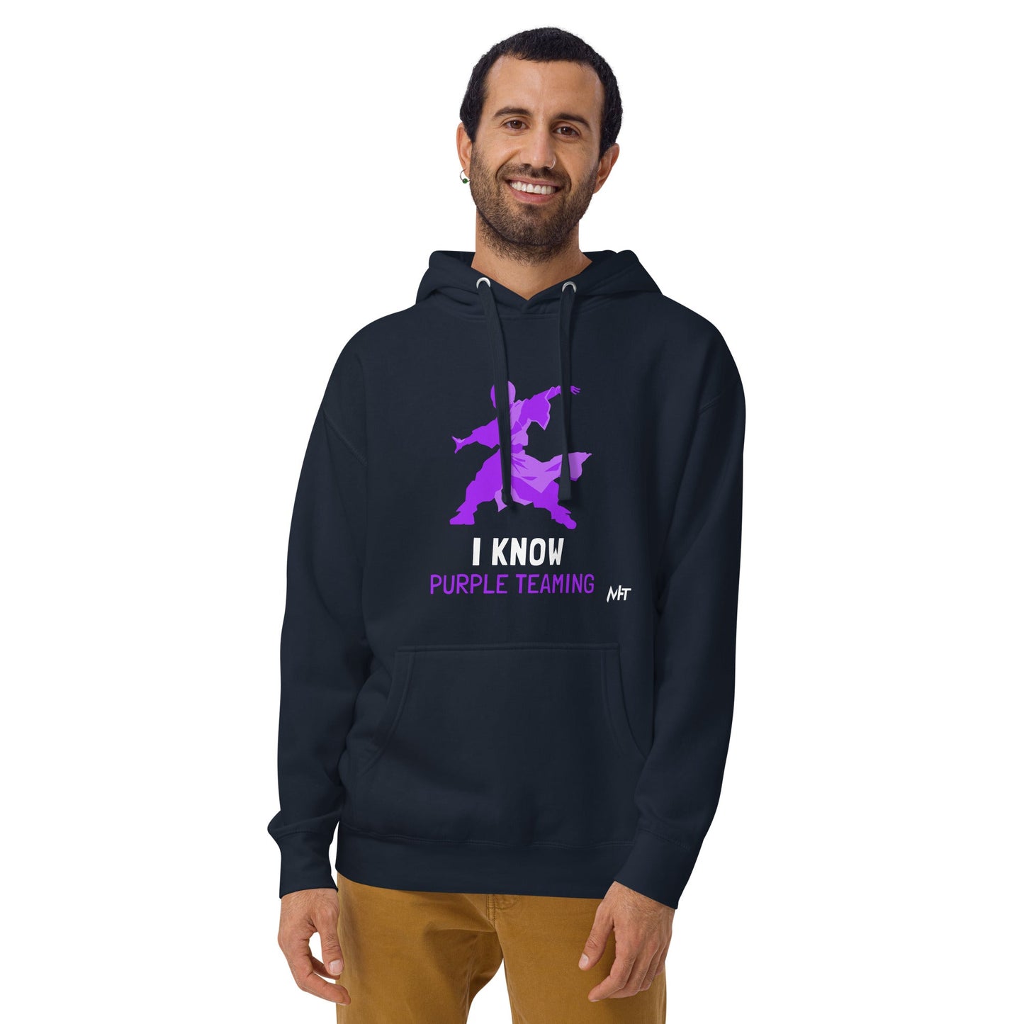 I Know Purple Teaming - Unisex Hoodie by DarkByteGear