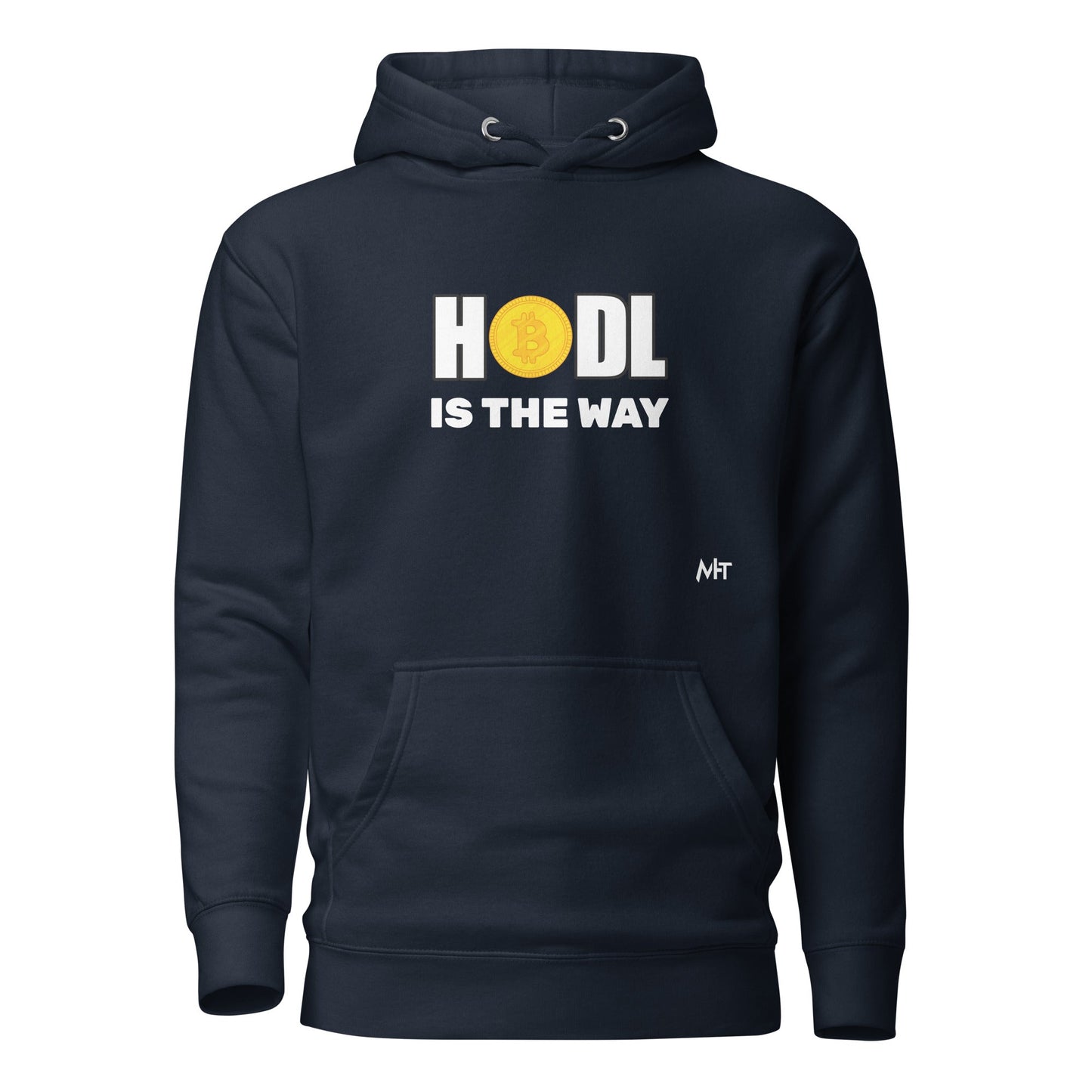Hodl is the way - Unisex Hoodie by DarkByteGear