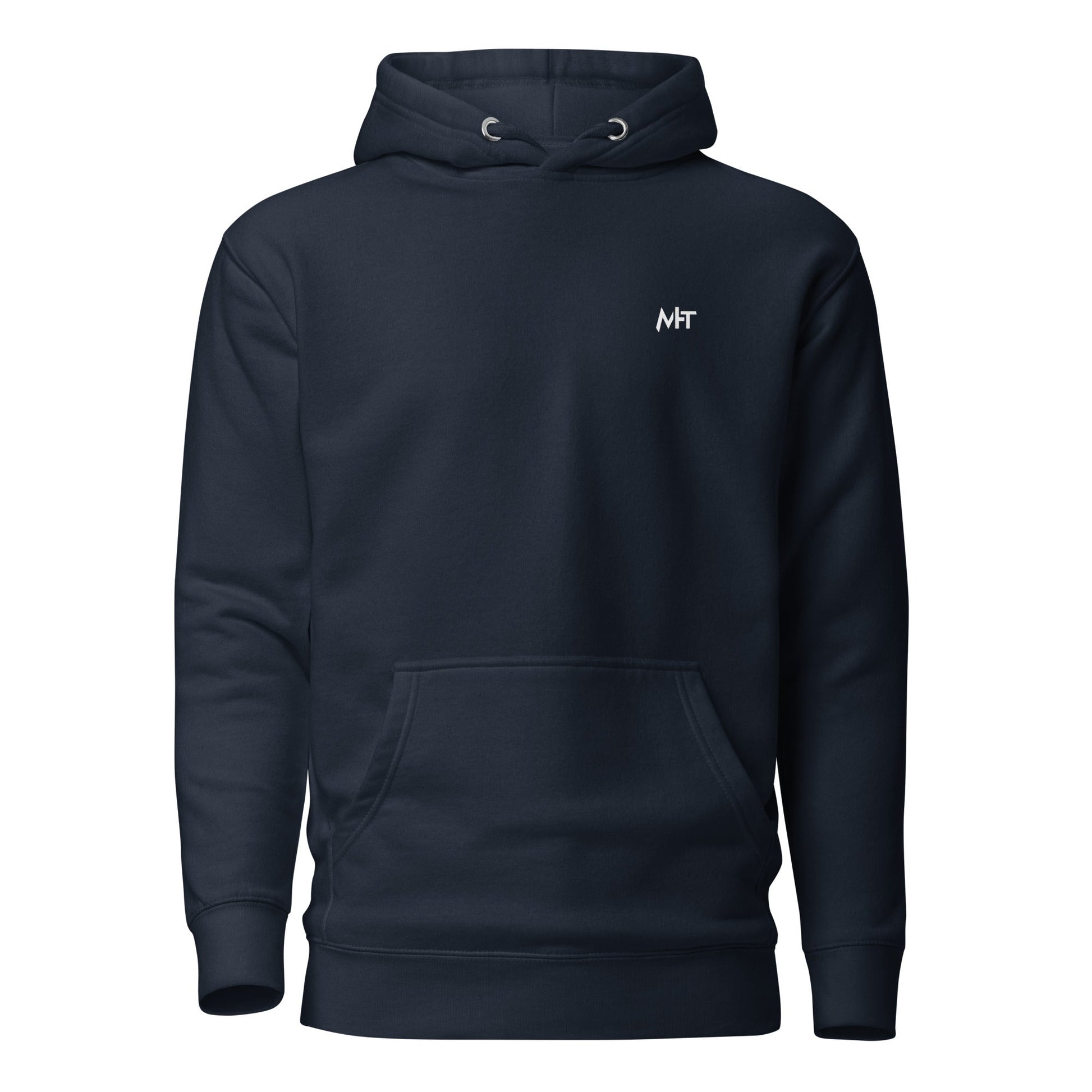 1 2 3 4 5 - Unisex Hoodie (back print) by DarkByteGear