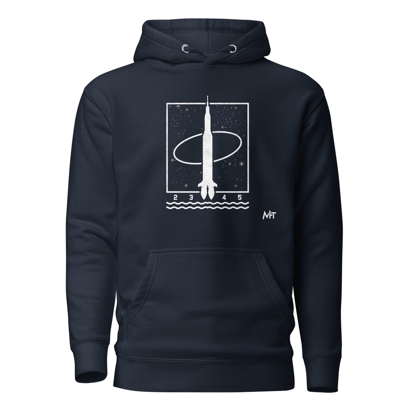 1 2 3 4 5 - Unisex Hoodie by DarkByteGear