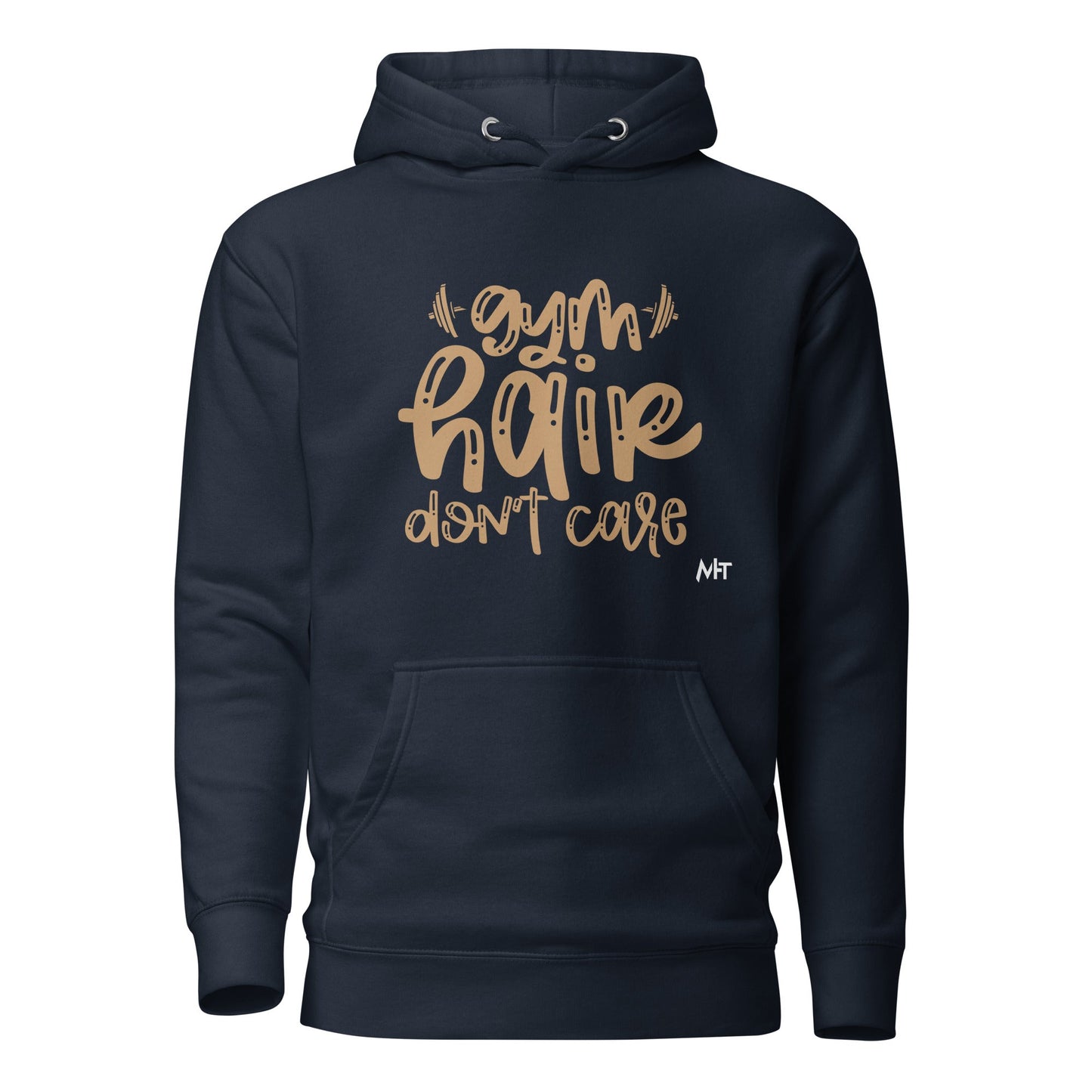 Gym Hair Don't Care - Unisex Hoodie by DarkByteGear