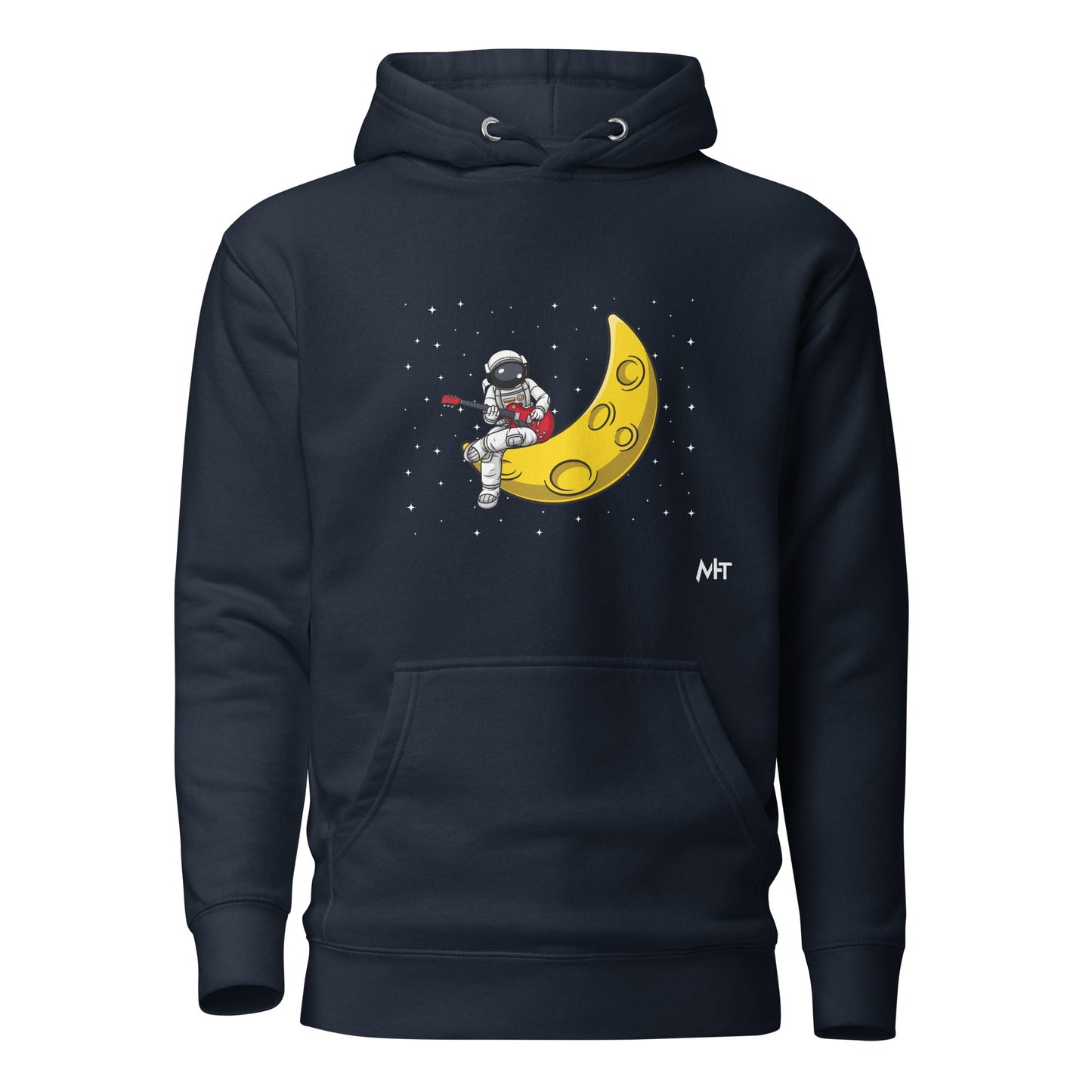 Astronaut Playing - Unisex Hoodie by DarkByteGear