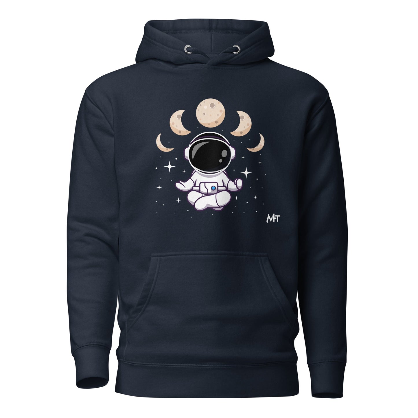 Astronaut Meditation - Unisex Hoodie by DarkByteGear