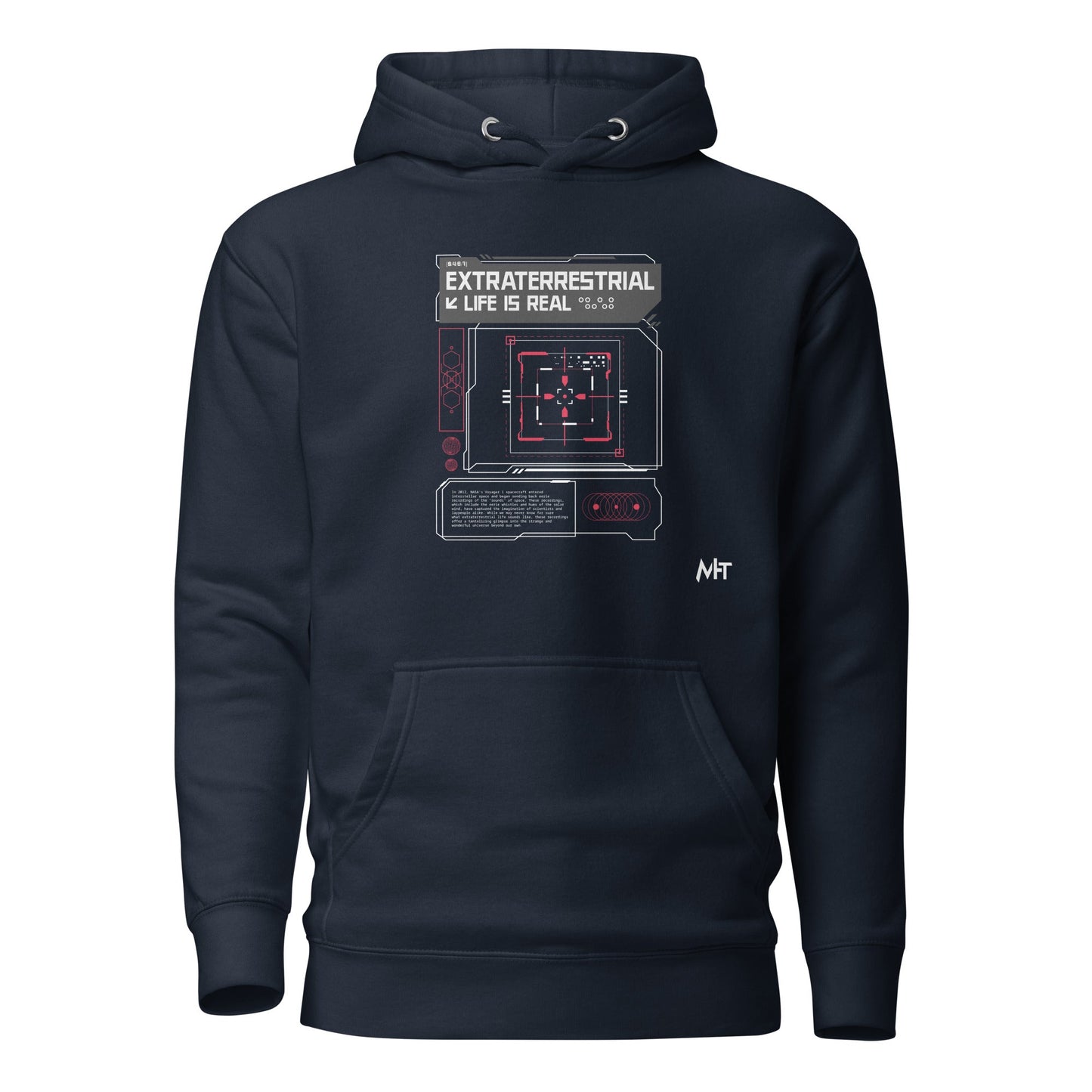 Extraterrestrial life is real - Unisex Hoodie by DarkByteGear