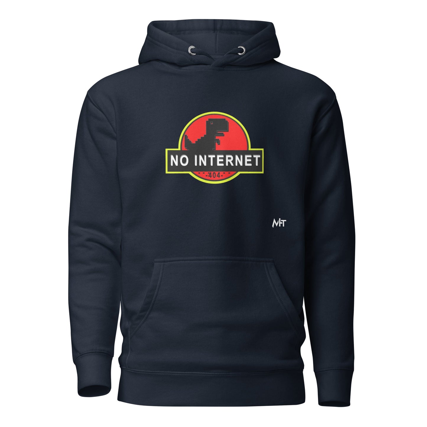 No internet 404 - Unisex Hoodie by DarkByteGear