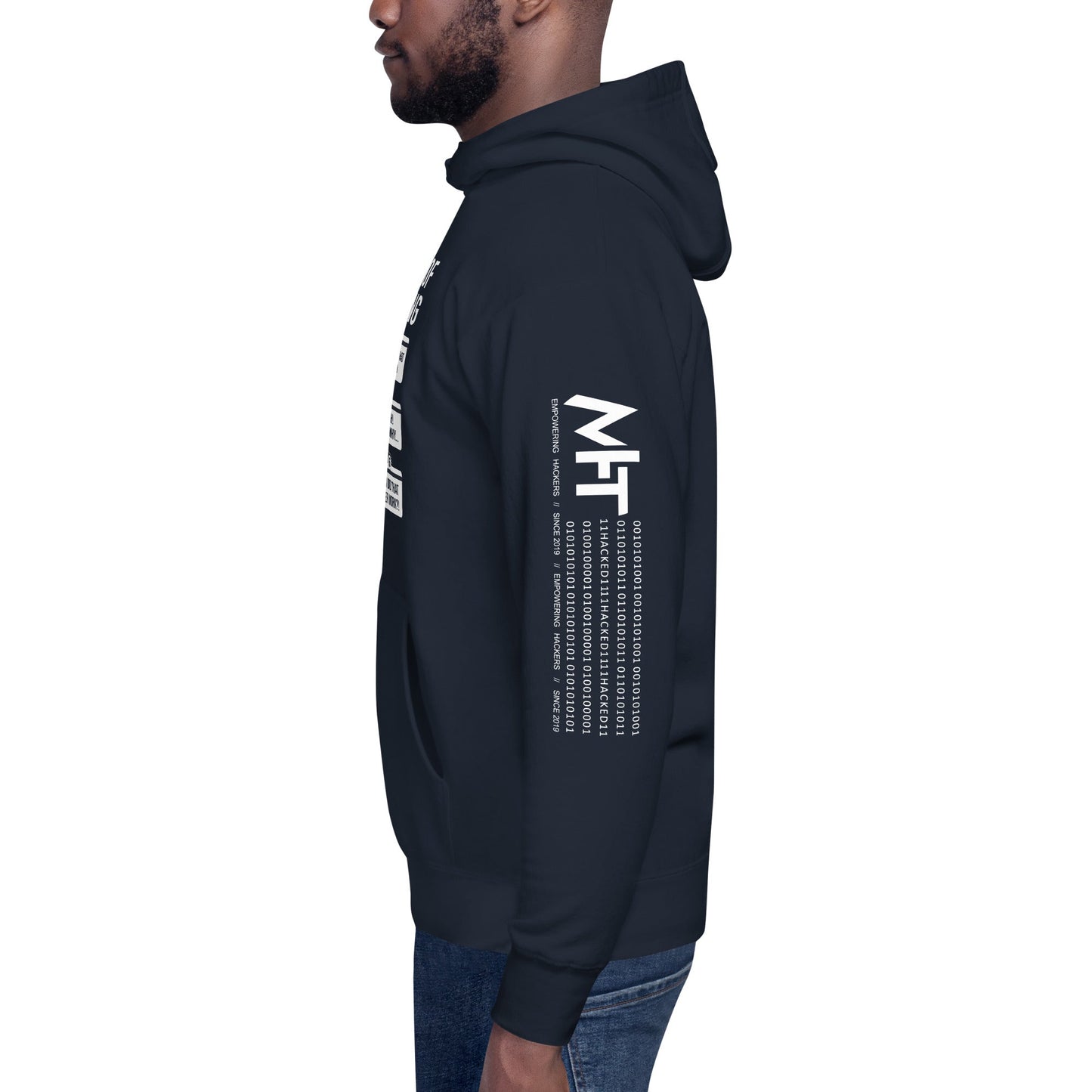 6 Stages of Debugging - Unisex Hoodie by DarkByteGear