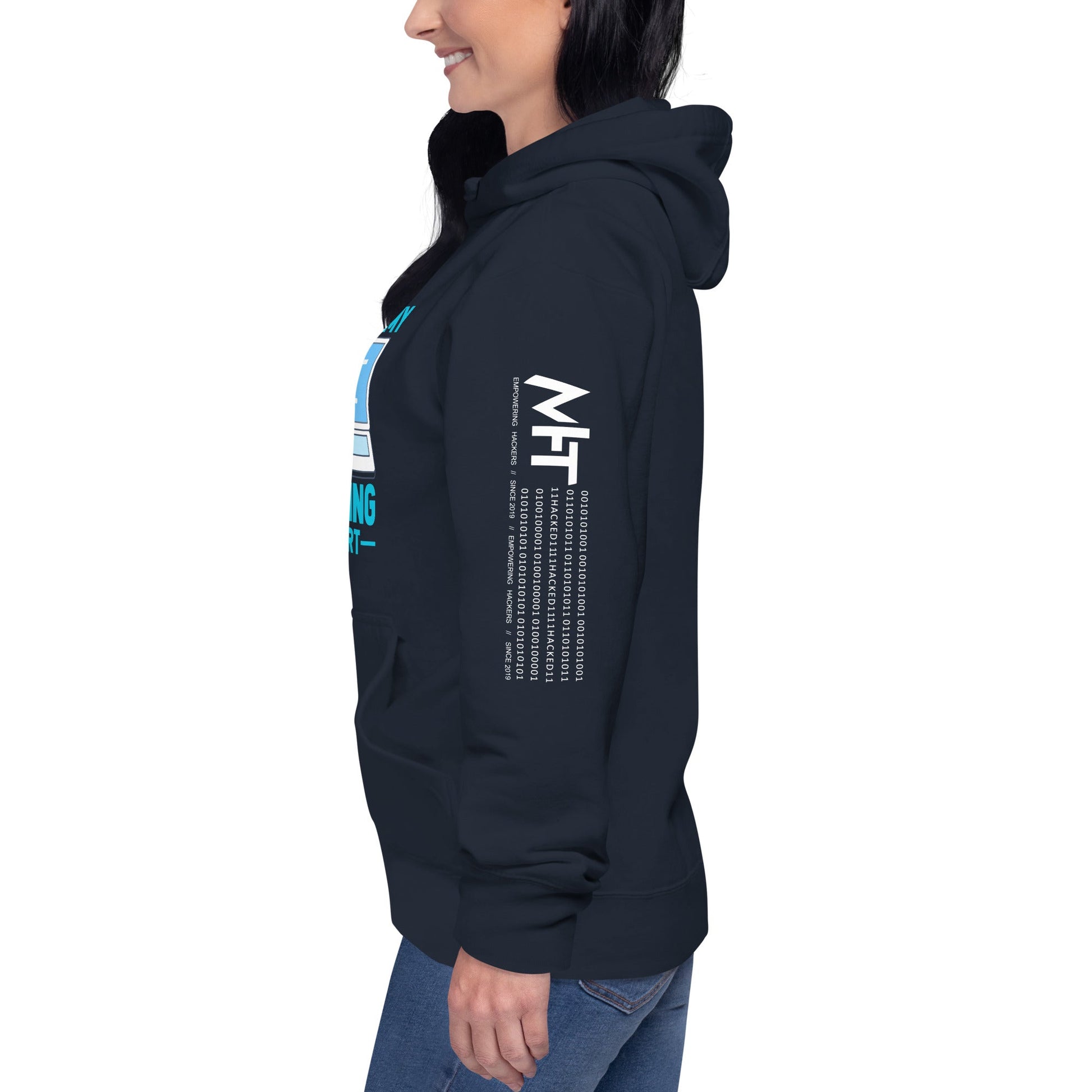 This is my coding shirt - Unisex Hoodie by DarkByteGear
