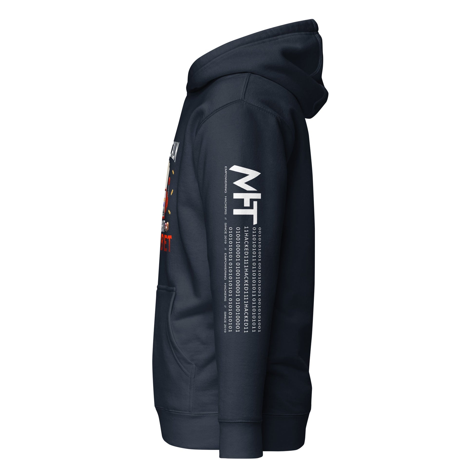 Keep Calm and Hit Max Bet - Unisex Hoodie by DarkByteGear