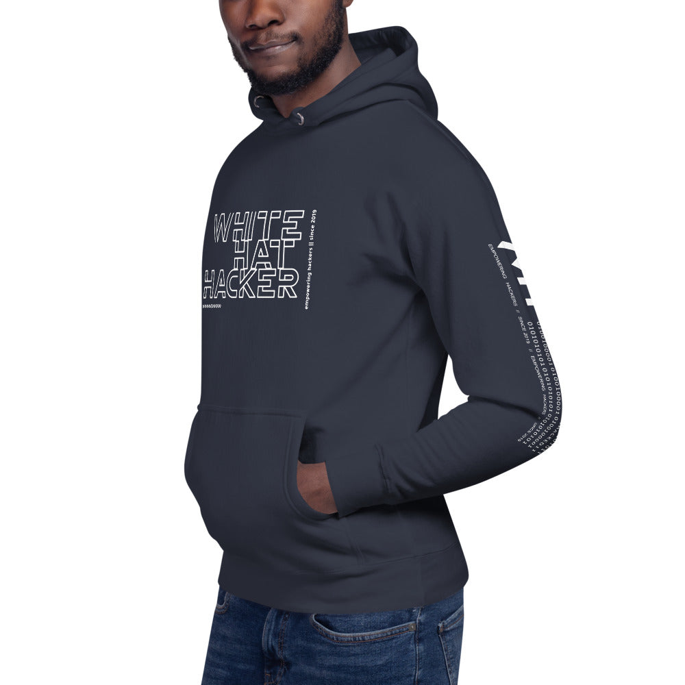 White Hat Hacker - Unisex Hoodie by DarkByteGear