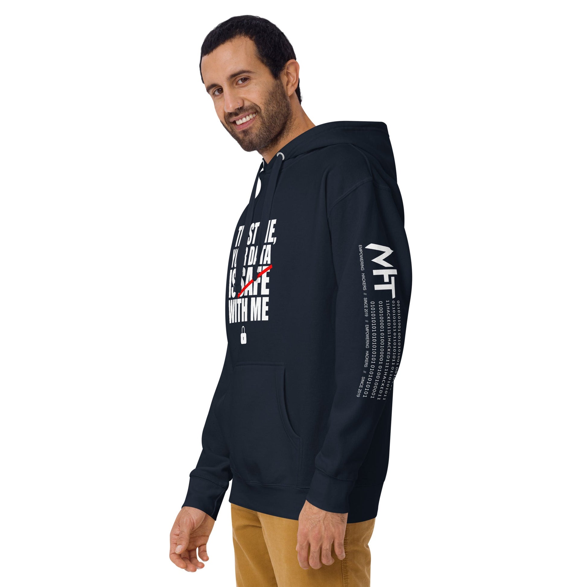 Trust me, your data is safe with me - Unisex Hoodie by DarkByteGear