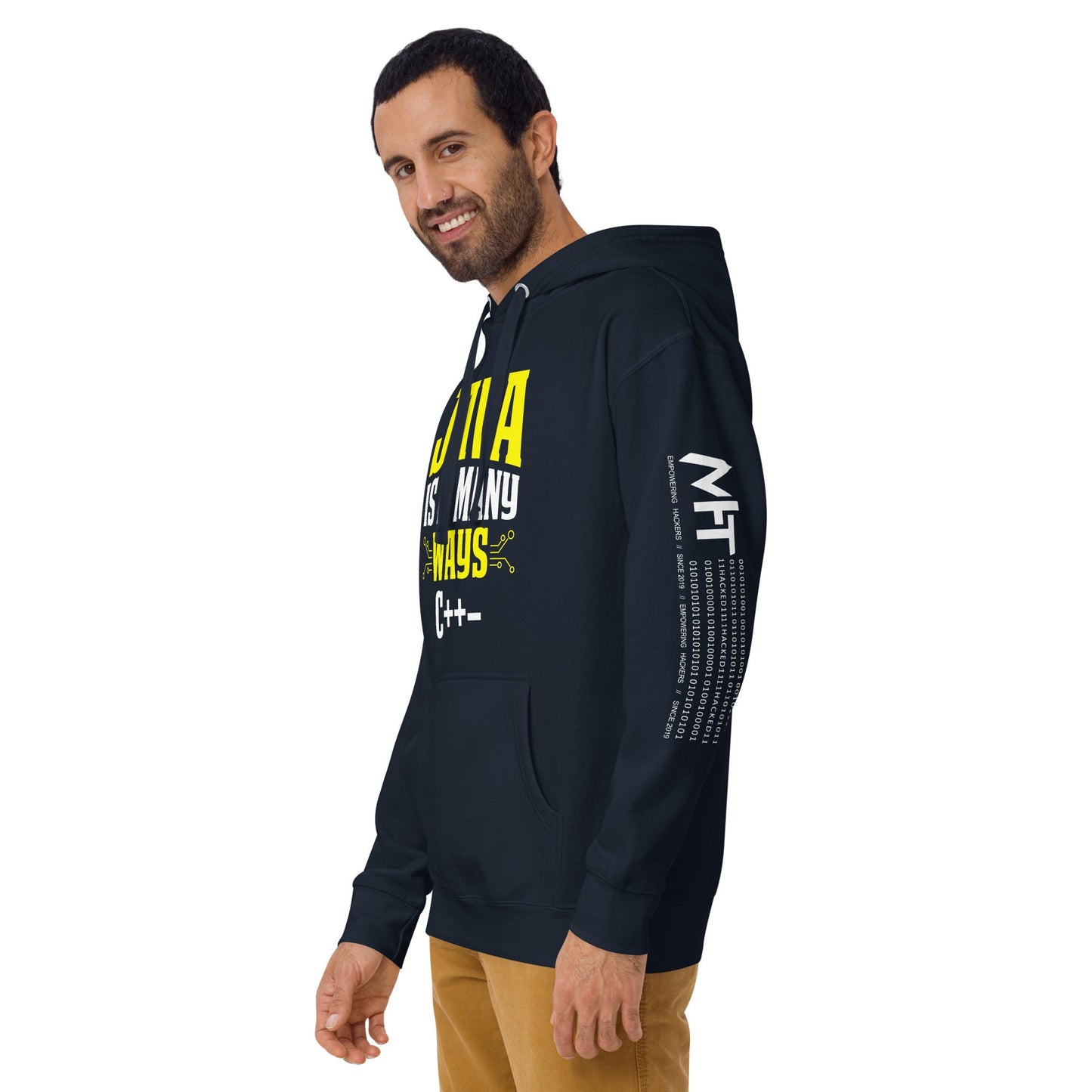 Java is in Many Ways C++- Unisex Hoodie by DarkByteGear