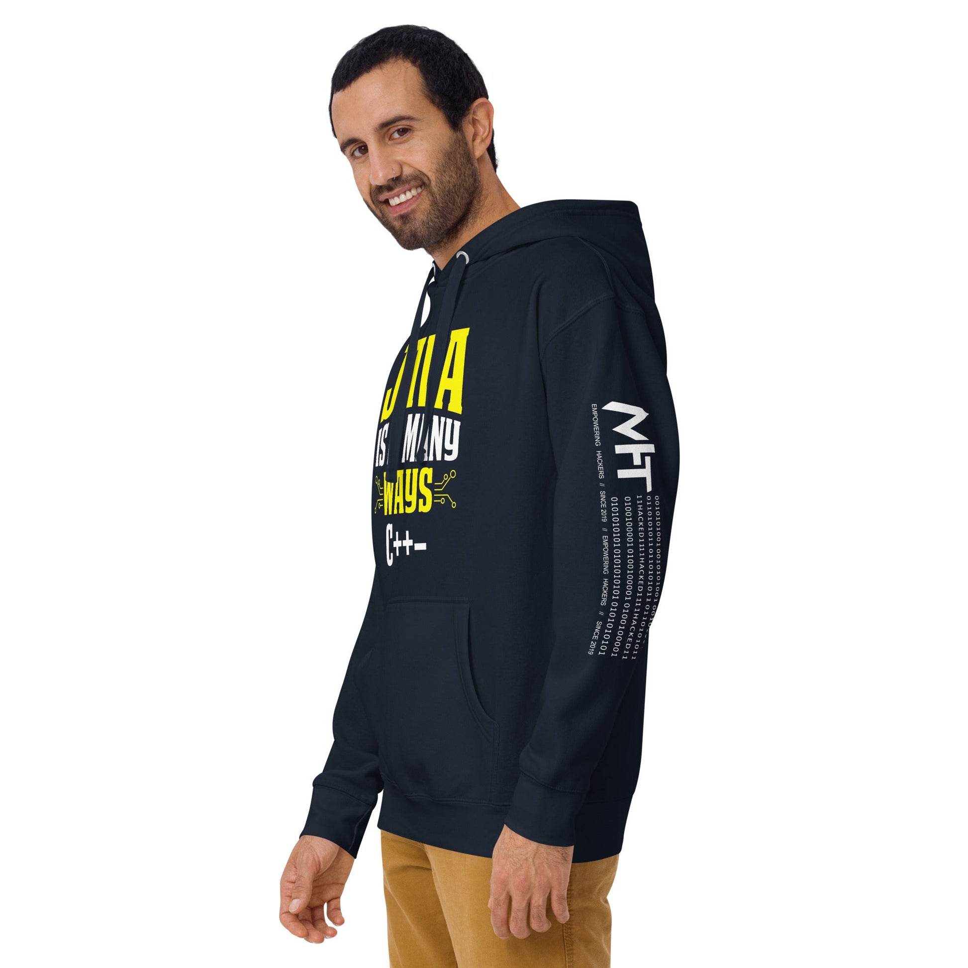 Java is in Many Ways C++- Unisex Hoodie by DarkByteGear