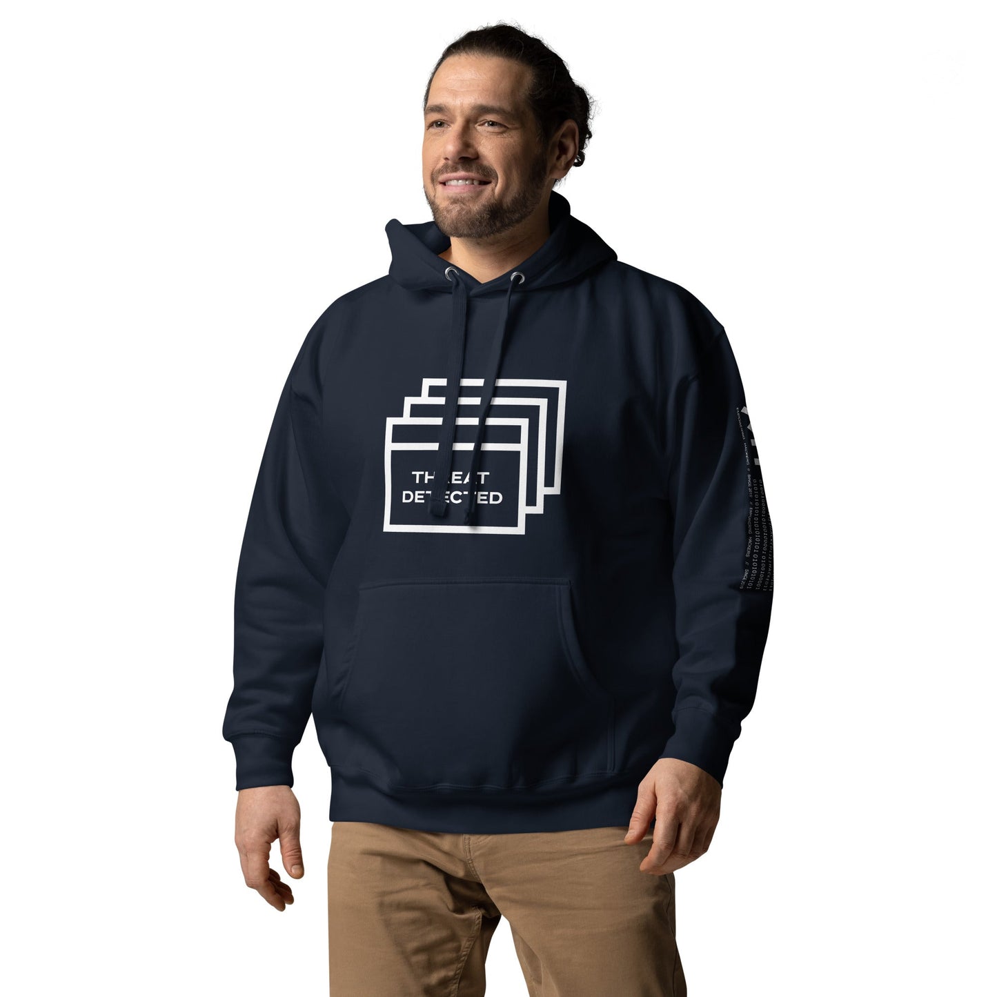 Threat Detected Unisex Hoodie by DarkByteGear