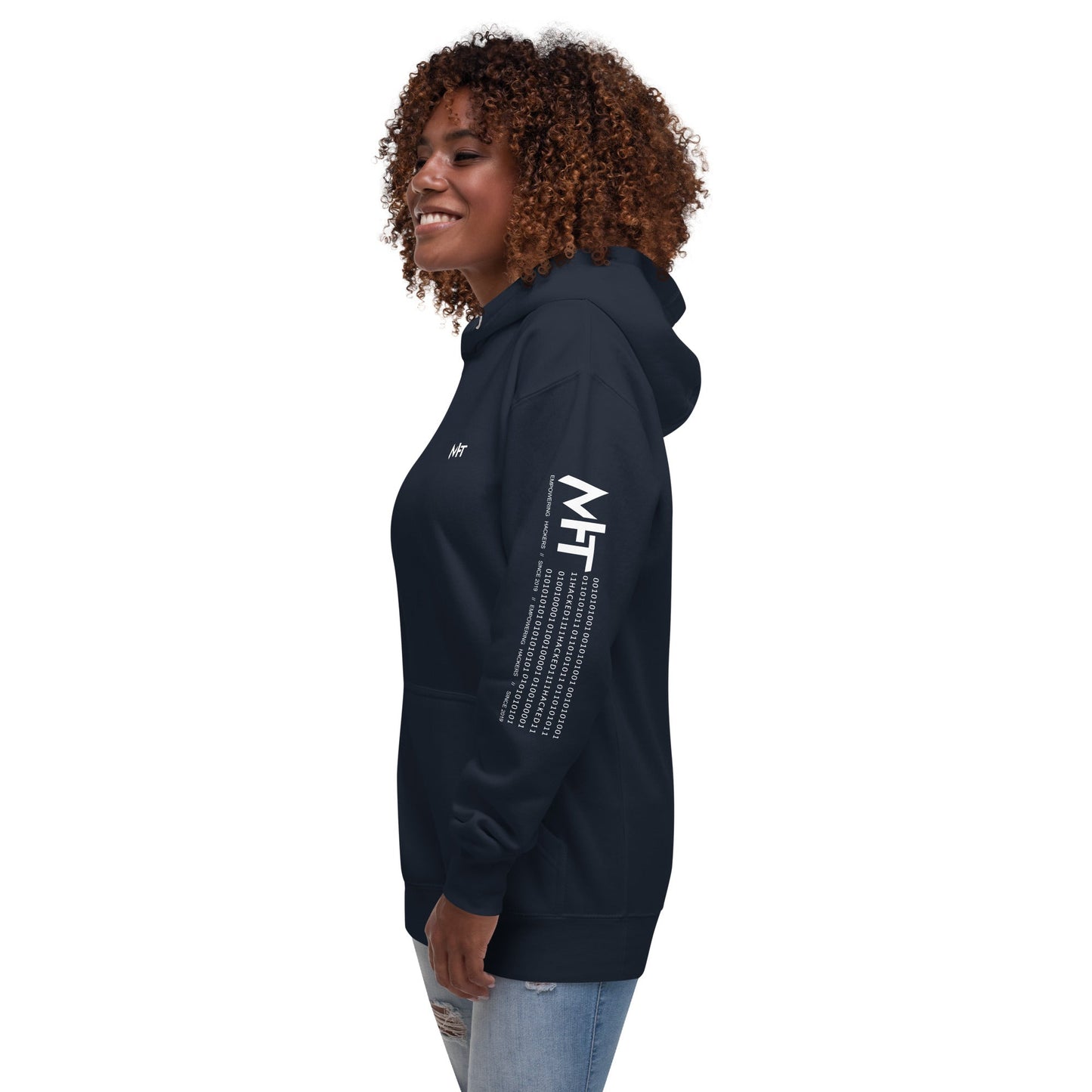 Your Password was Weak, So I Renamed Your Dog - Unisex Hoodie ( Back Print ) by DarkByteGear