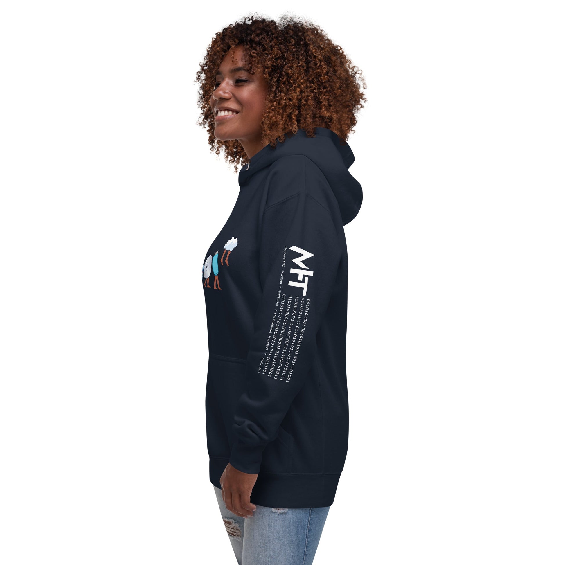 Funny Geek Programmer Nerd - Unisex Hoodie by DarkByteGear