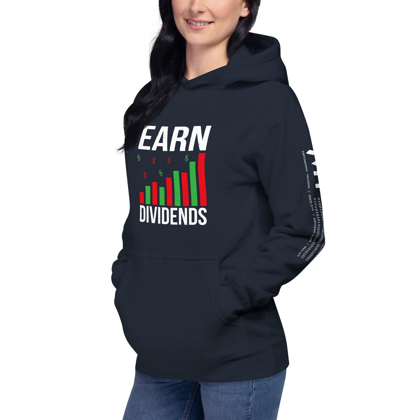 Earn Dividends - Unisex Hoodie by DarkByteGear
