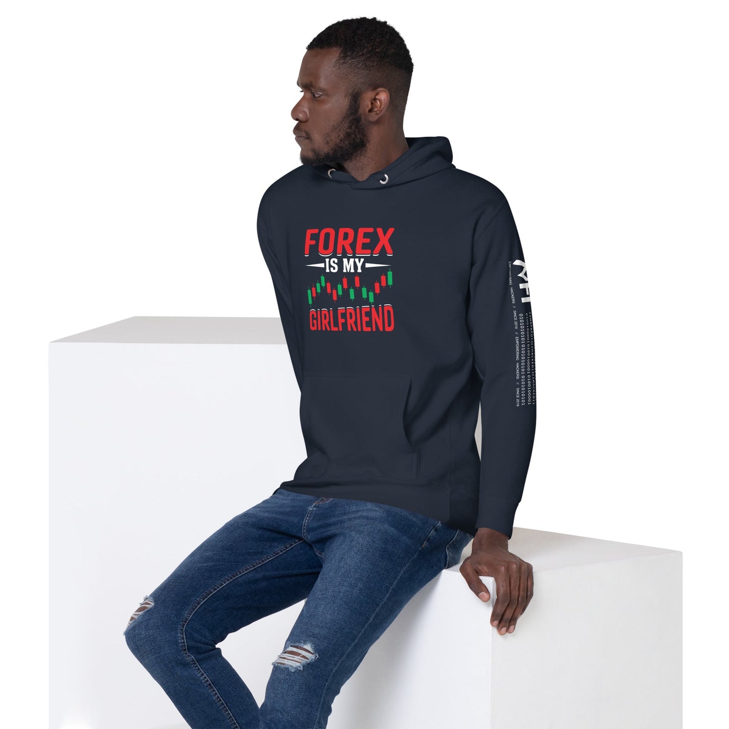 Forex is my Girlfriend - Unisex Hoodie by DarkByteGear