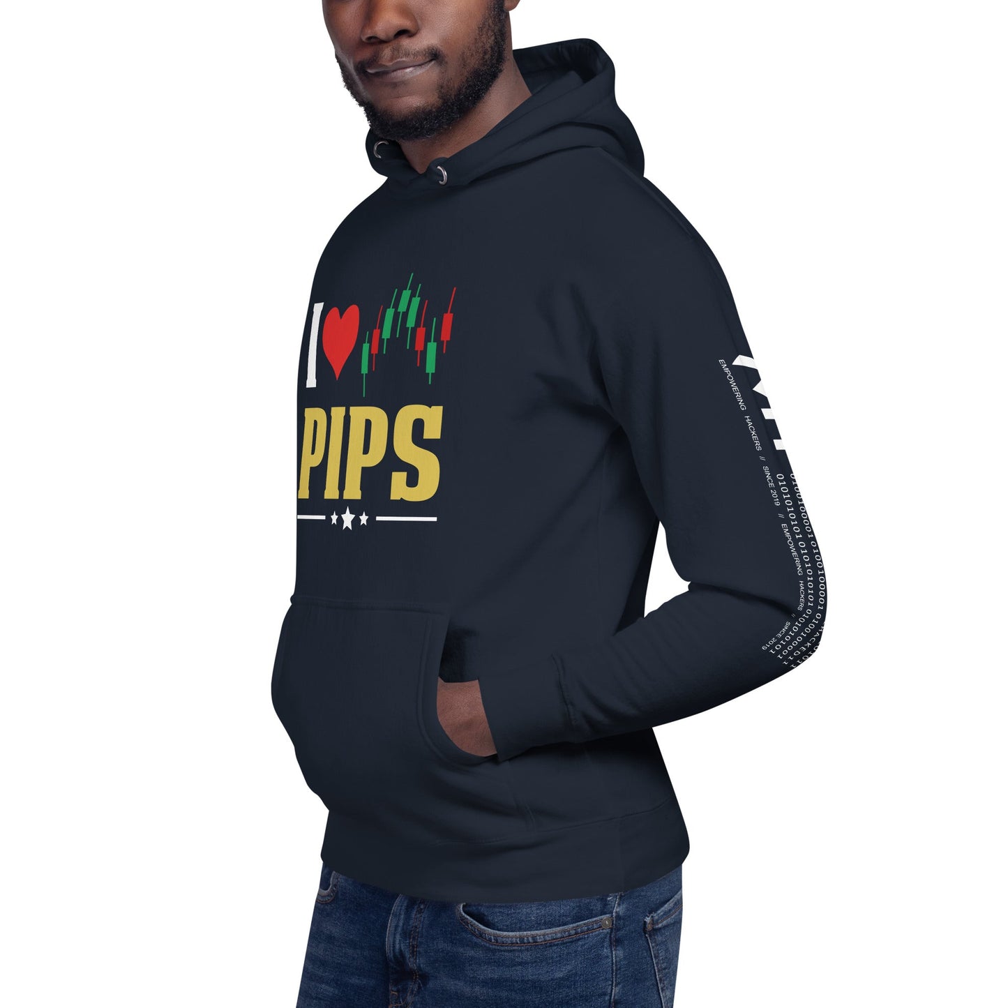 I Love Pips ( MAHFUZ ) - Unisex Hoodie by DarkByteGear