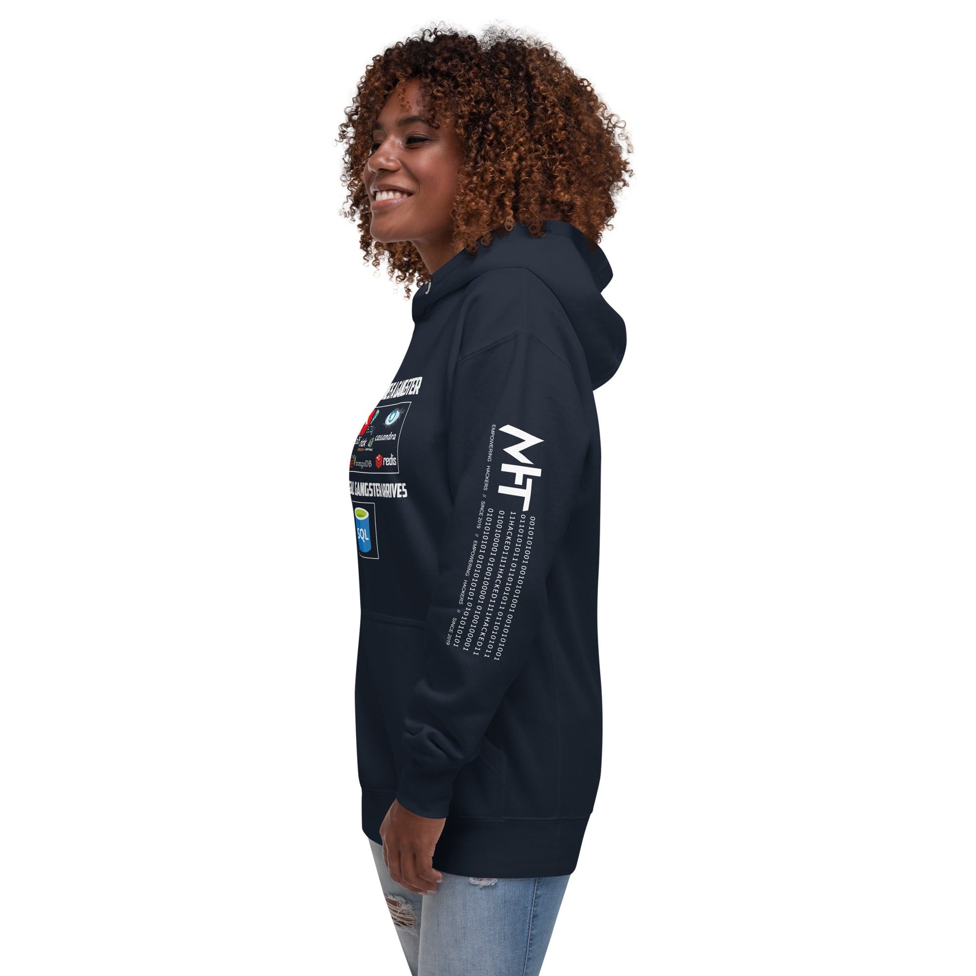 Everyone is a Gangster, until the real Gangster arrives - Unisex Hoodie by DarkByteGear