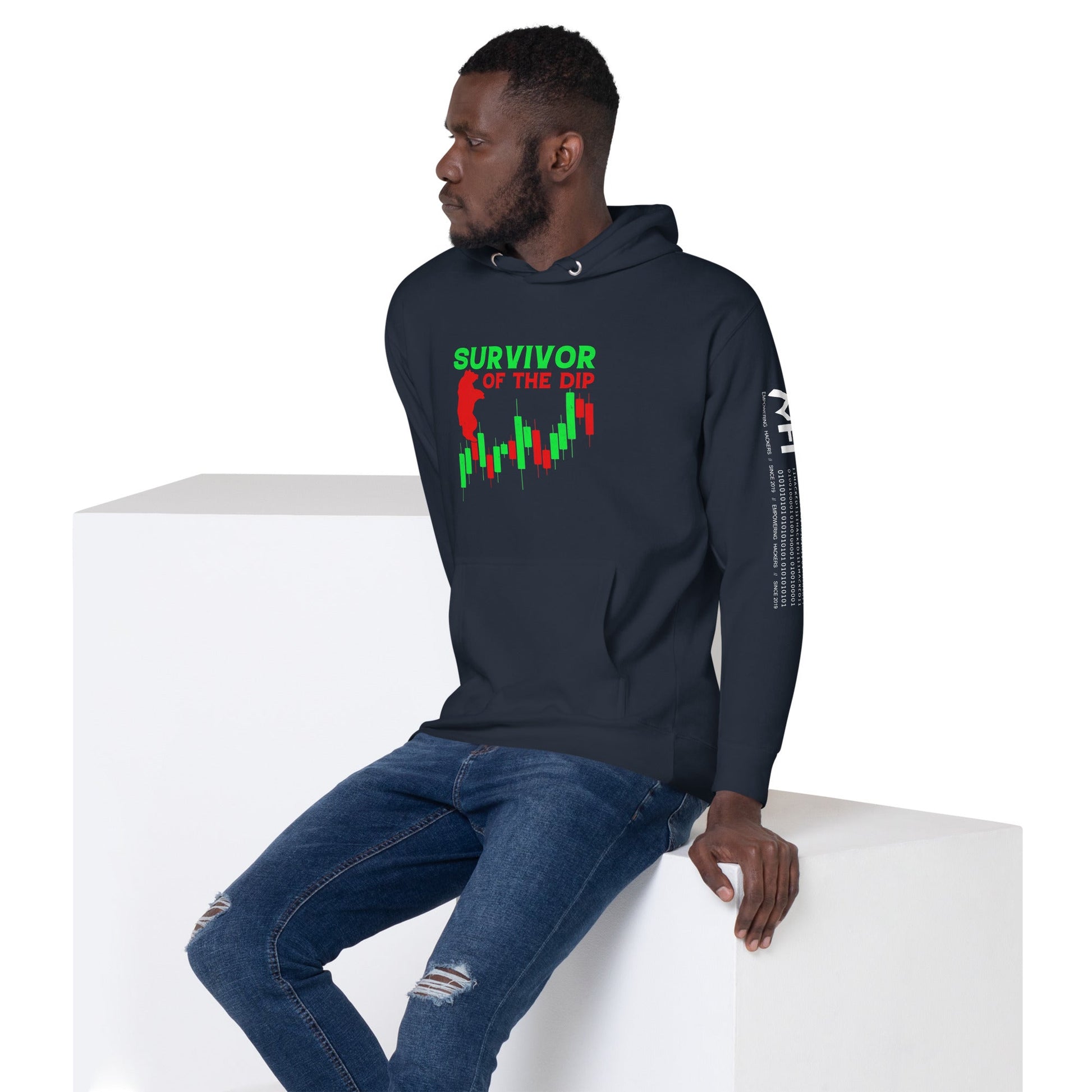 Survivor of the Dip V1 - Unisex Hoodie by DarkByteGear