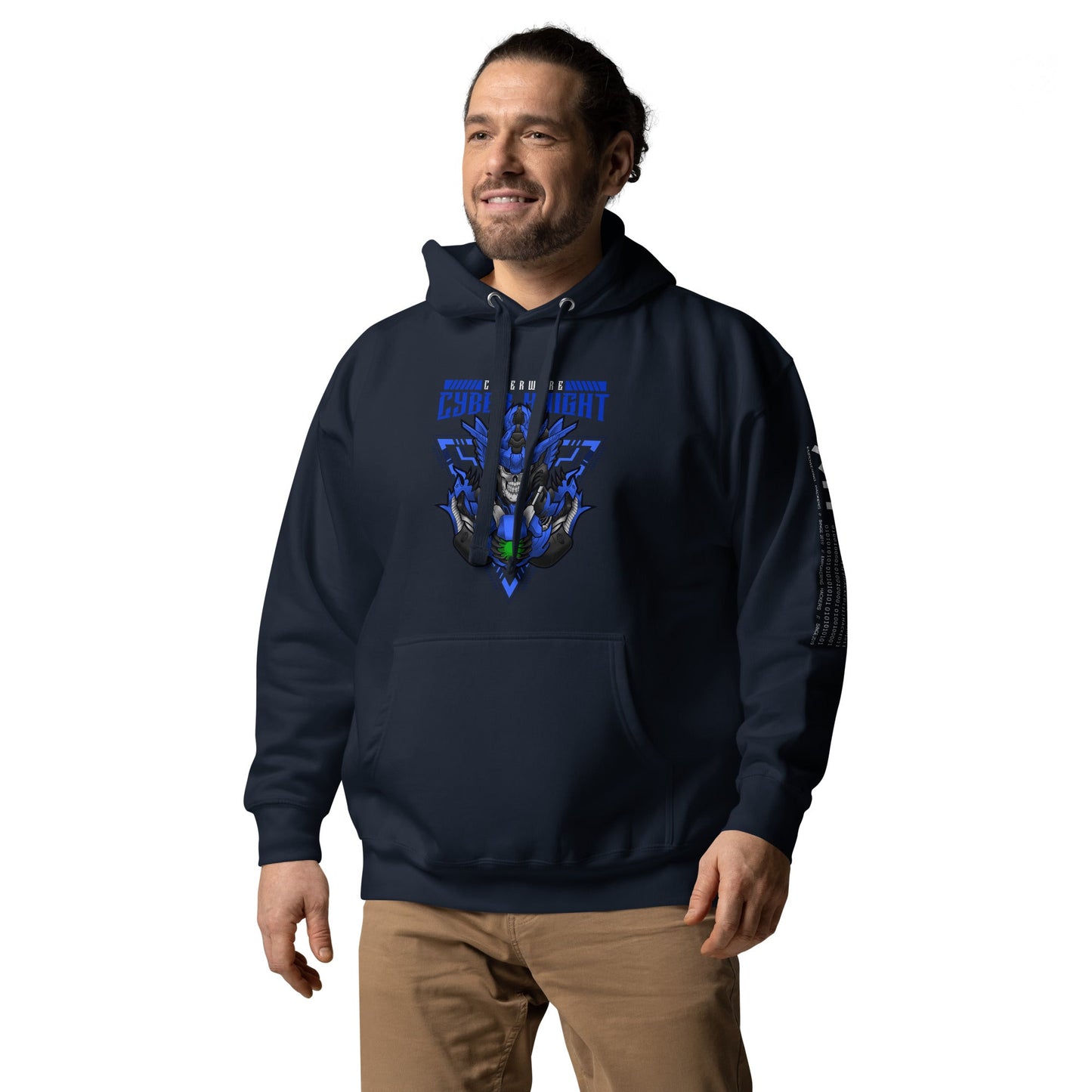 CyberWare Cyber knight - Unisex Hoodie by DarkByteGear
